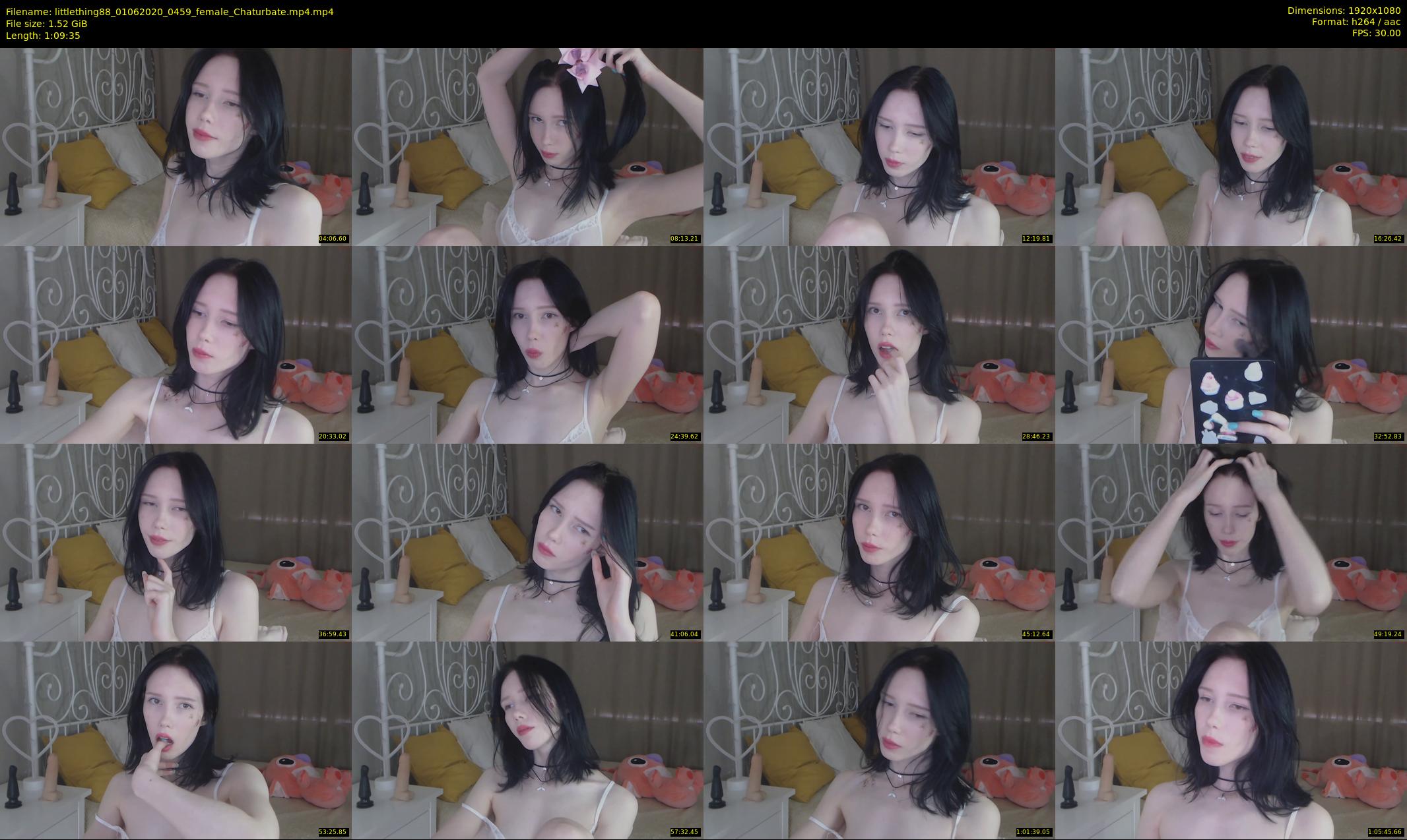littlething88 — 70 minute Chaturbate female cam show recording, 1080p, Jun 1, 2020
