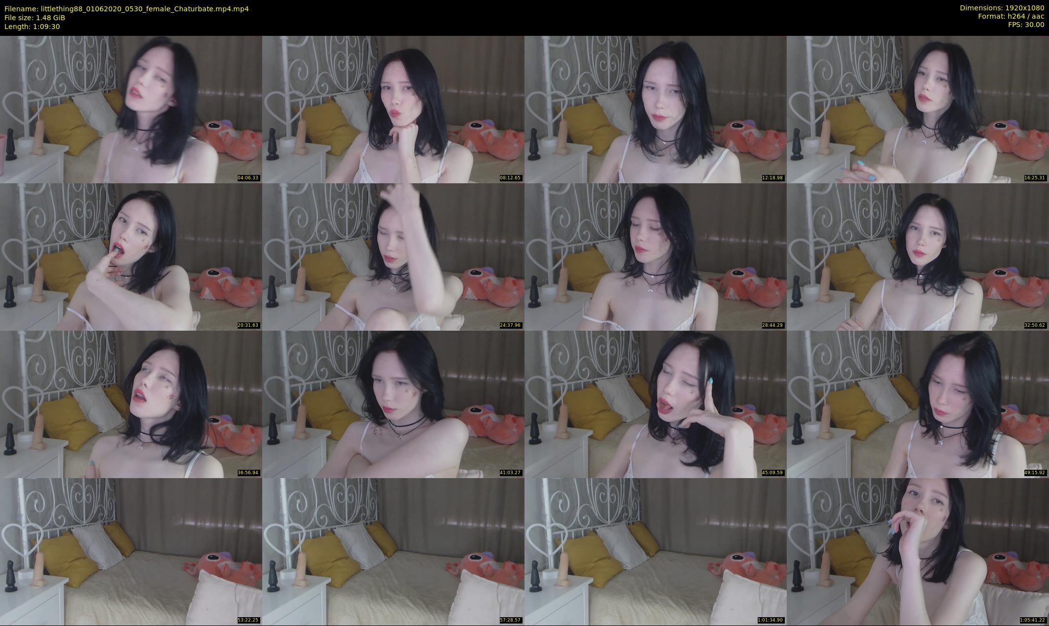littlething88 — 70 minute Chaturbate female cam show recording, 1080p, Jun 1, 2020