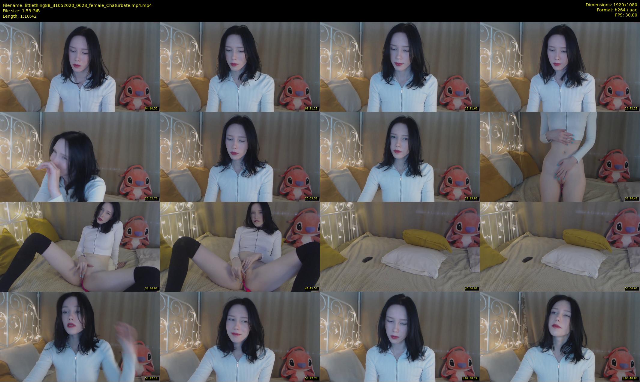 littlething88 — 71 minute Chaturbate female cam show recording, 1080p, May 31, 2020
