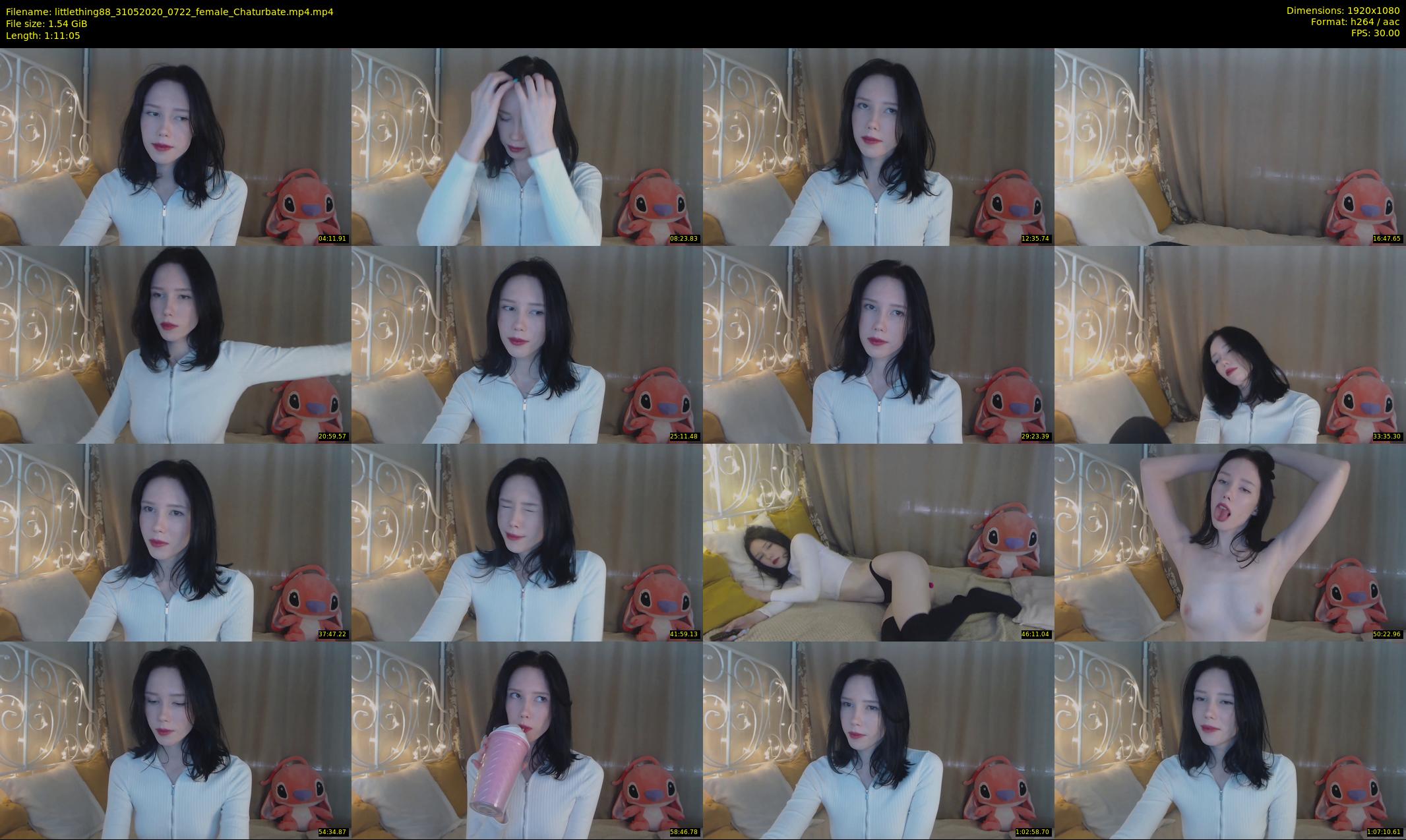 littlething88 — 72 minute Chaturbate female cam show recording, 1080p, May 31, 2020