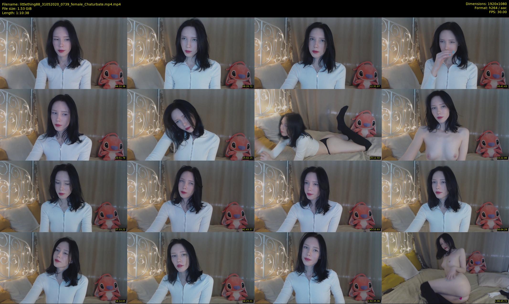 littlething88 — 71 minute Chaturbate female cam show recording, 1080p, May 31, 2020