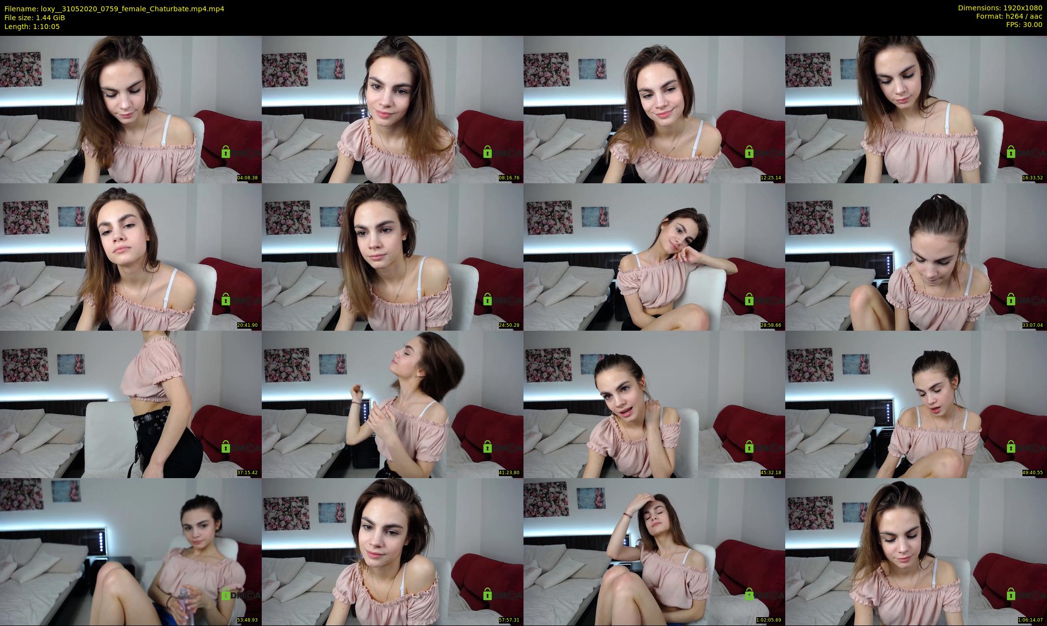loxy_ — 71 minute Chaturbate female cam show recording, 1080p, May 31, 2020