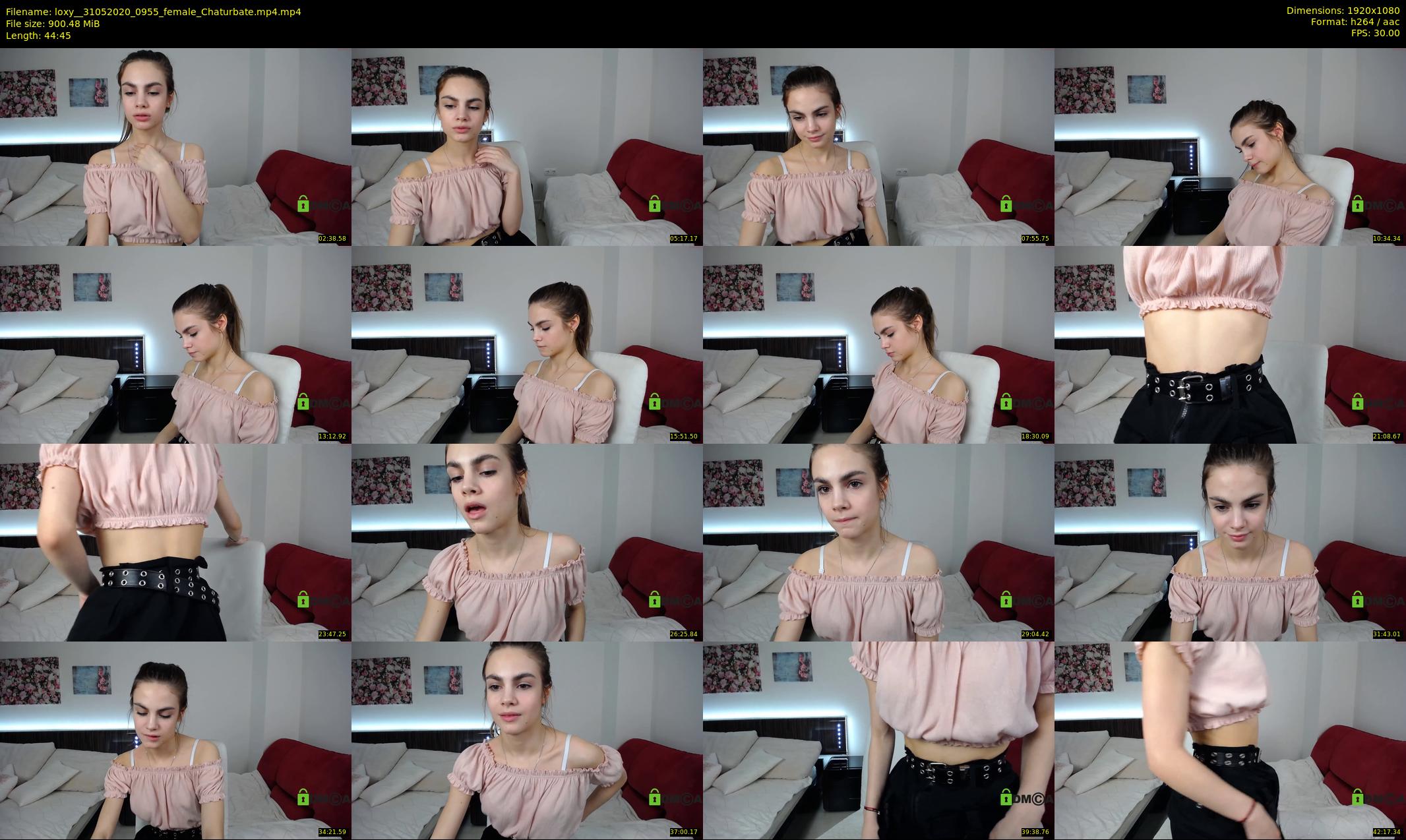 loxy_ — 45 minute Chaturbate female cam show recording, 1080p, May 31, 2020
