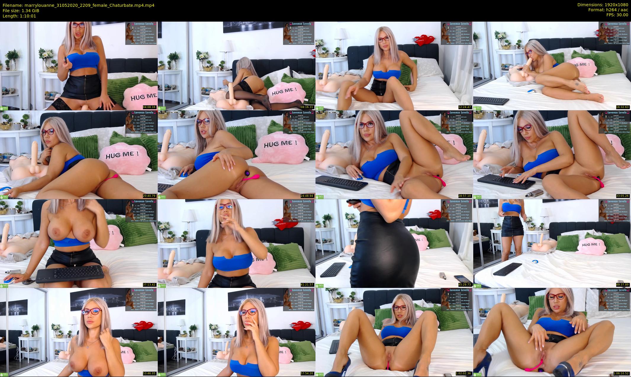marrylouanne — 71 minute Chaturbate female cam show recording, 1080p, May 31, 2020