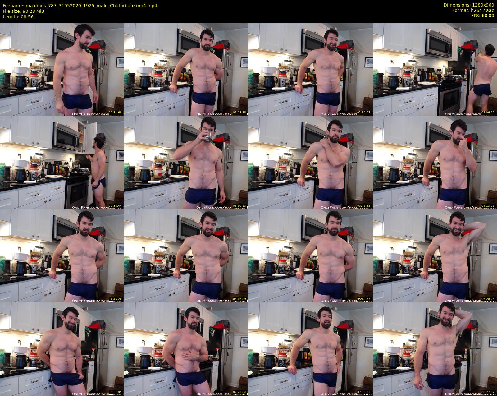 maximus_787 — 9 minute Chaturbate male cam show recording, 720p, May 31, 2020