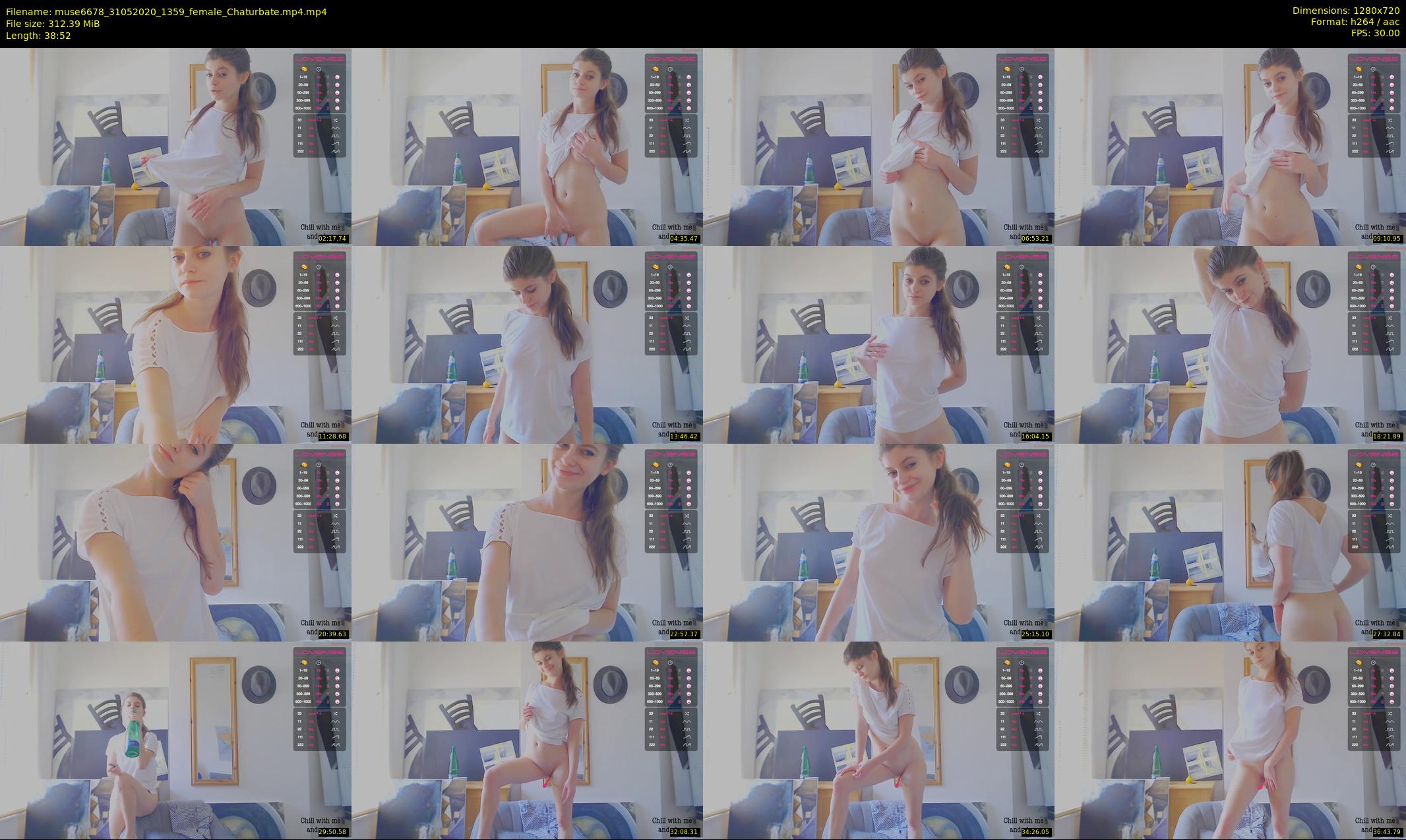 muse6678 — 39 minute Chaturbate female cam show recording, 720p, May 31, 2020