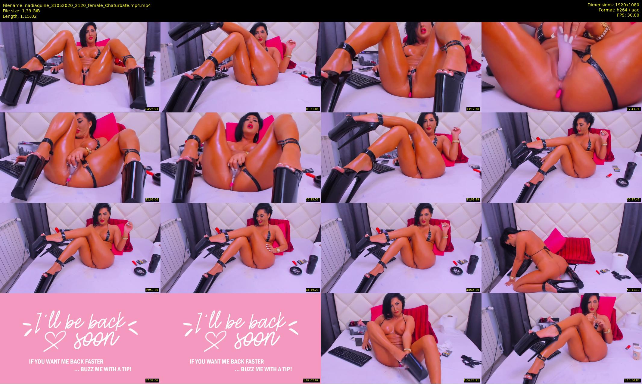 nadiaquine — 76 minute Chaturbate female cam show recording, 1080p, May 31, 2020