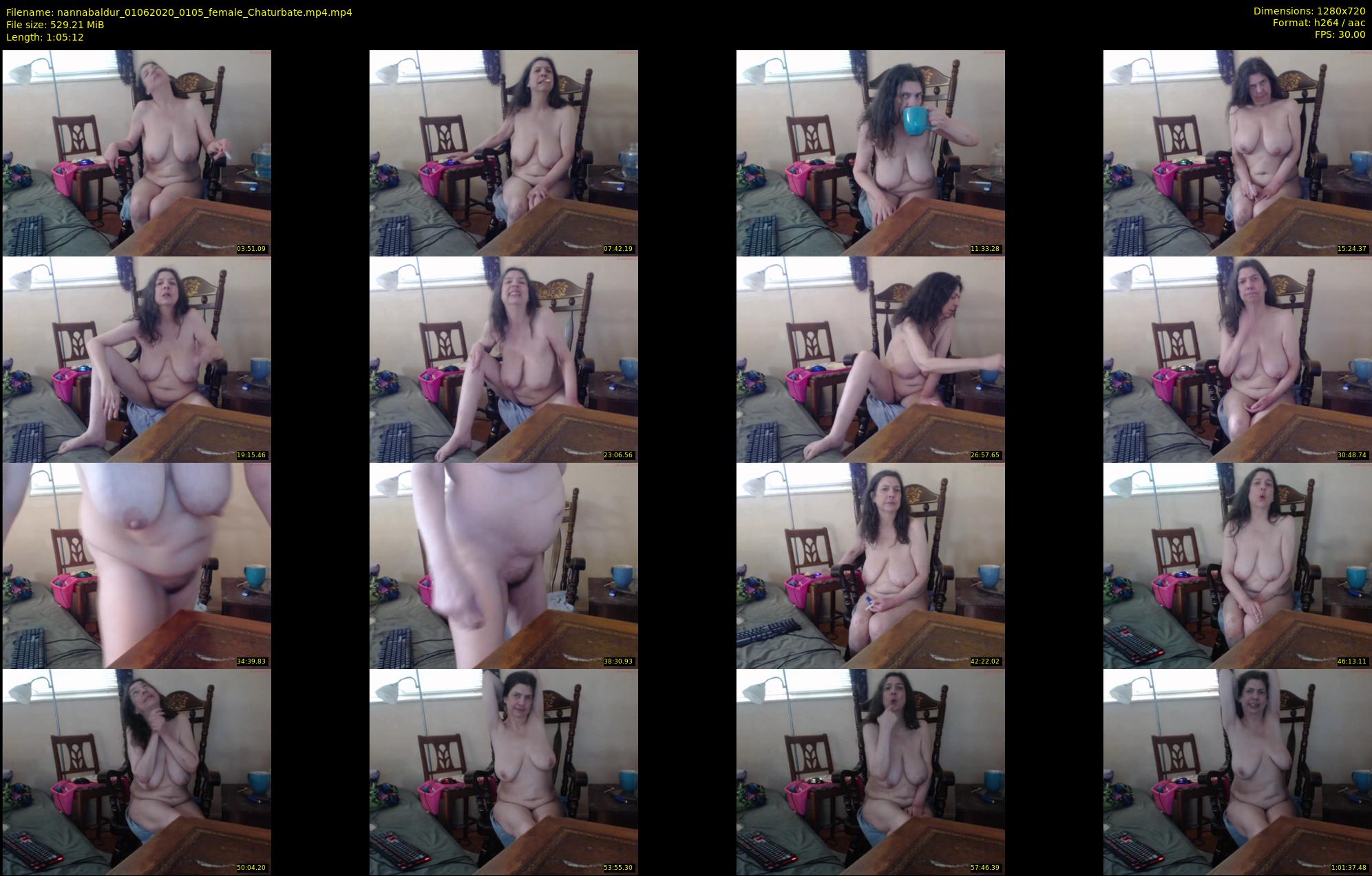 nannabaldur — 66 minute Chaturbate female cam show recording, 720p, Jun 1, 2020