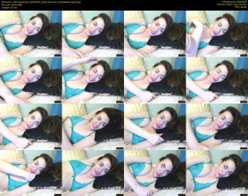 ohnicoleshine — 8 minute Chaturbate female cam show recording, 480p, May 31, 2020