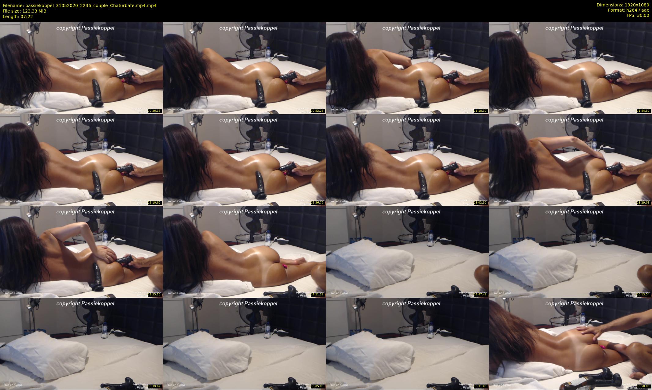 passiekoppel — 8 minute Chaturbate couple cam show recording, 1080p, May 31, 2020