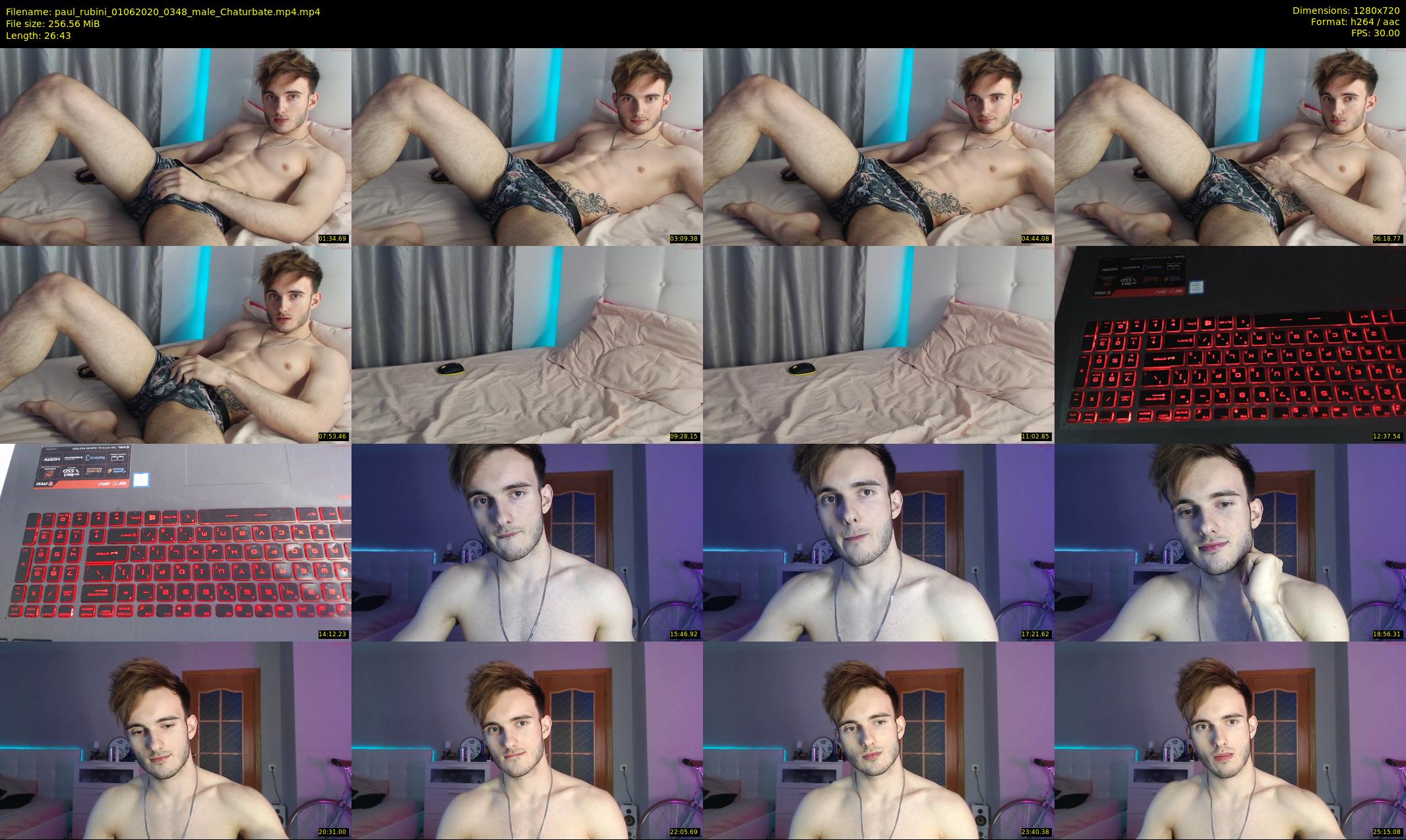 paul_rubini — 27 minute Chaturbate male cam show recording, 720p, Jun 1, 2020