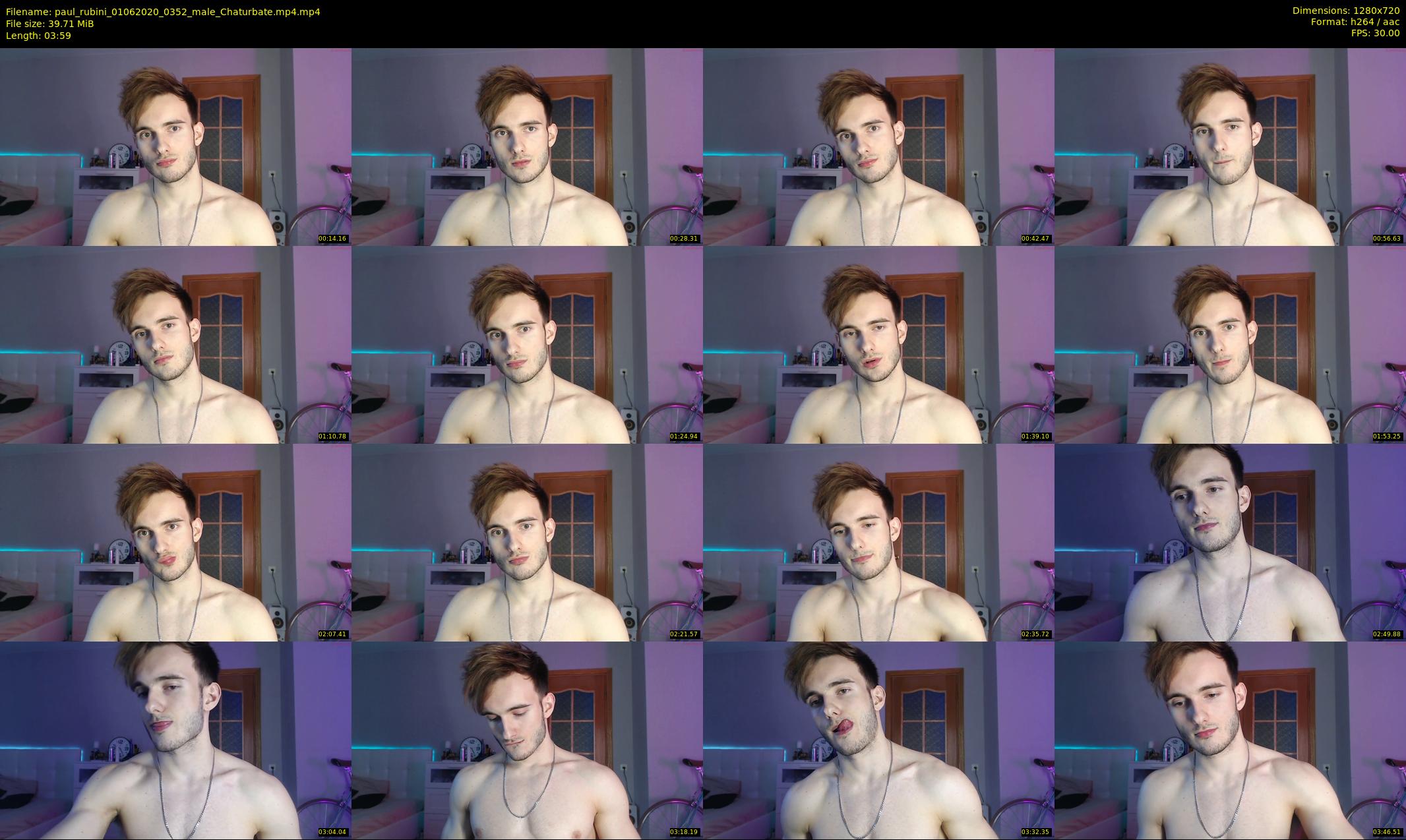 paul_rubini — 4 minute Chaturbate male cam show recording, 720p, Jun 1, 2020