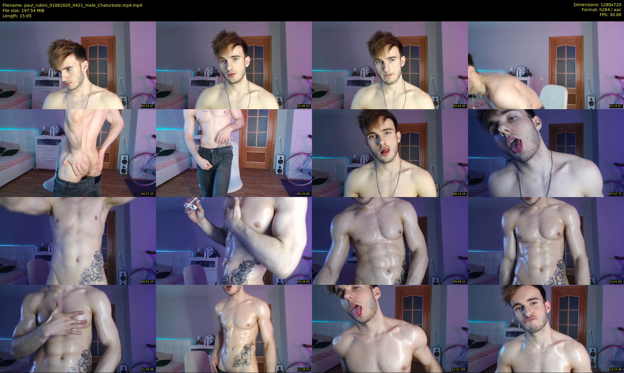 paul_rubini — 16 minute Chaturbate male cam show recording, 720p, Jun 1, 2020