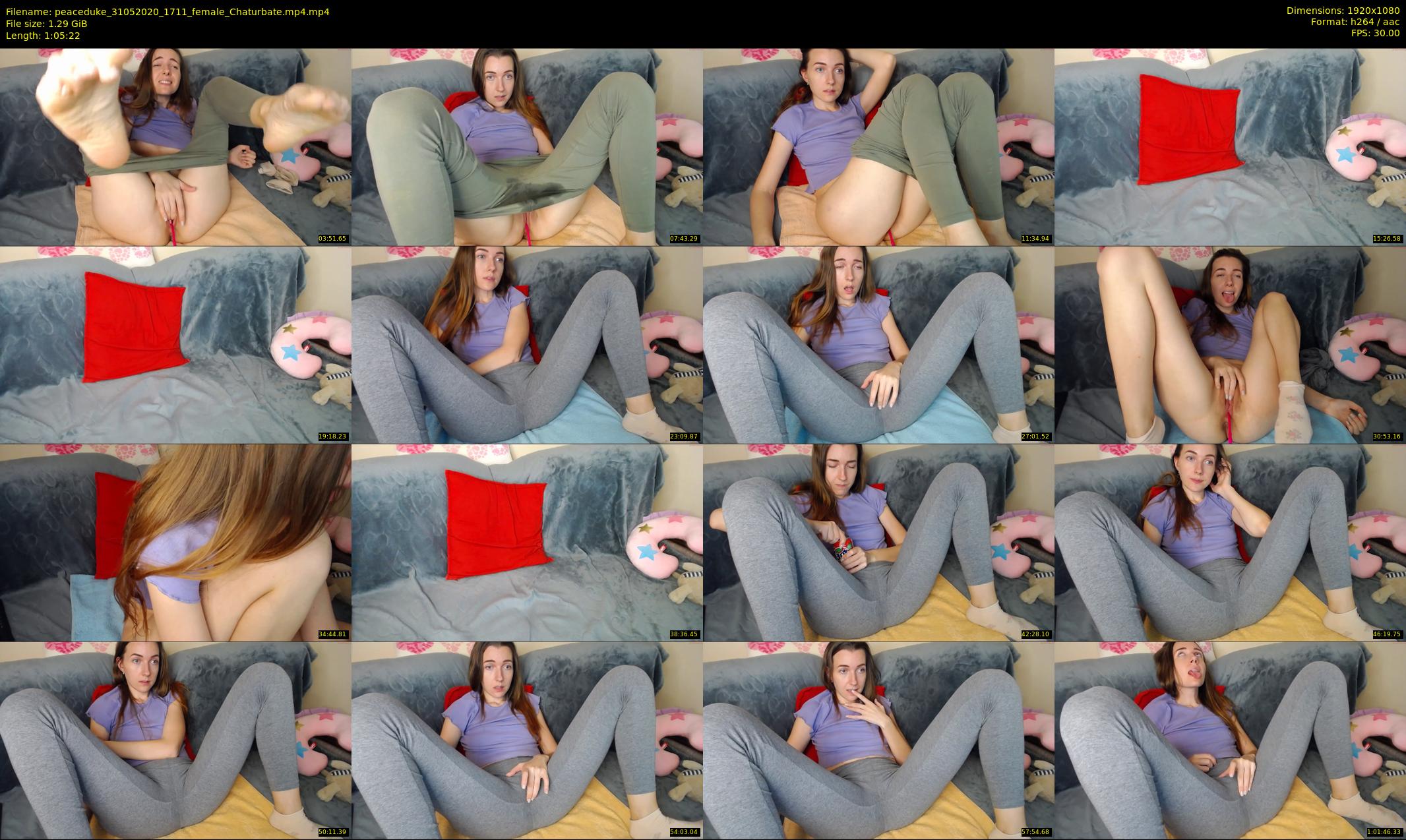 peaceduke — 66 minute Chaturbate female cam show recording, 1080p, May 31, 2020