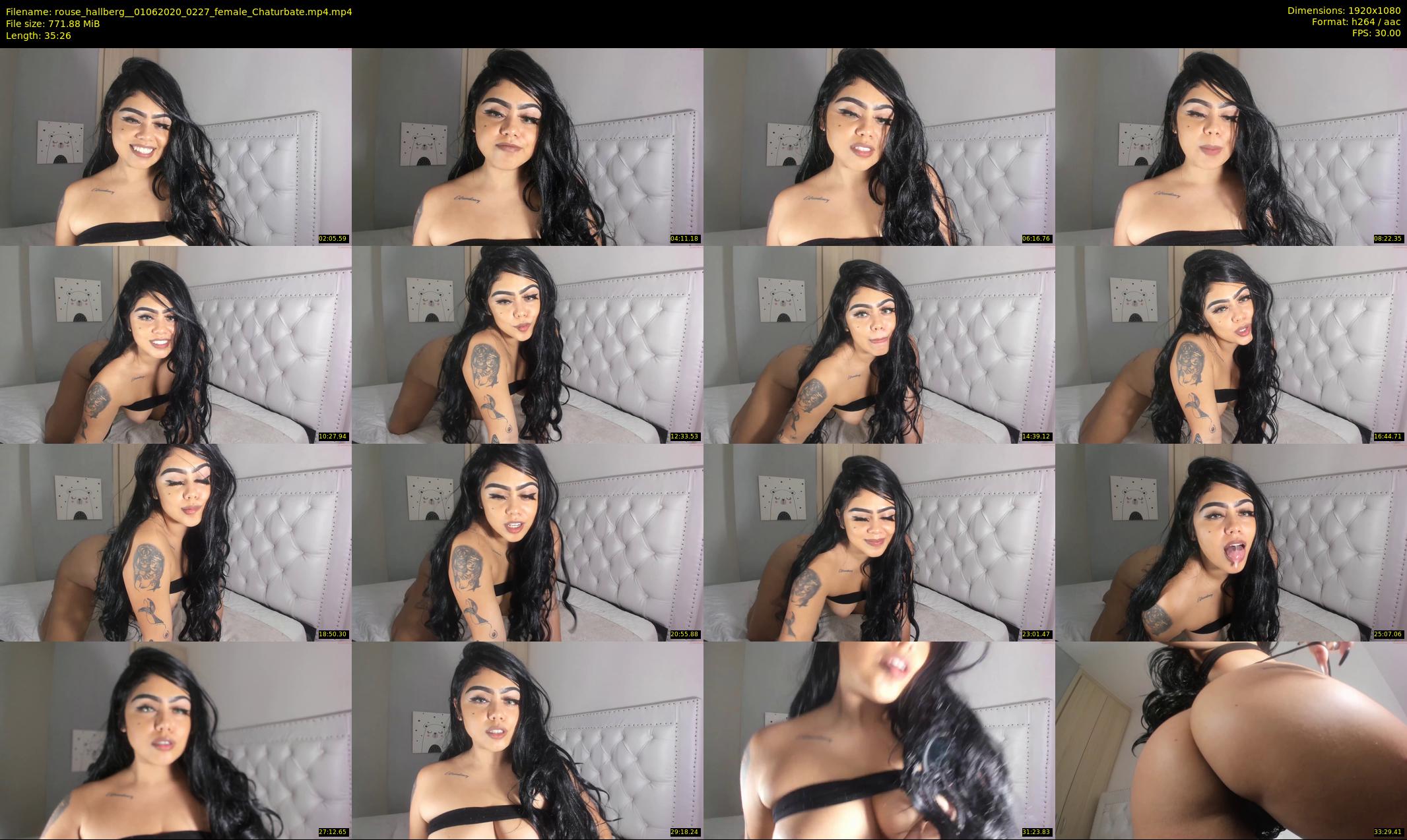 rouse_hallberg_ — 36 minute Chaturbate female cam show recording, 1080p, Jun 1, 2020