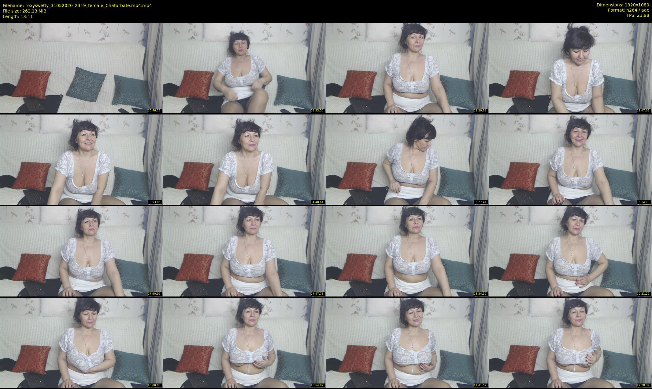 roxyswetty — 14 minute Chaturbate female cam show recording, 1080p, May 31, 2020
