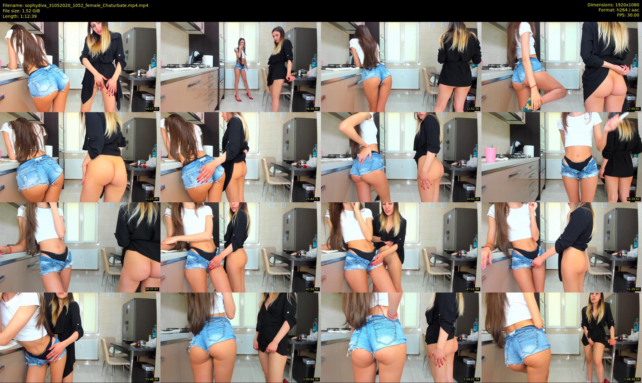 sophydiva — 73 minute Chaturbate female cam show recording, 1080p, May 31, 2020