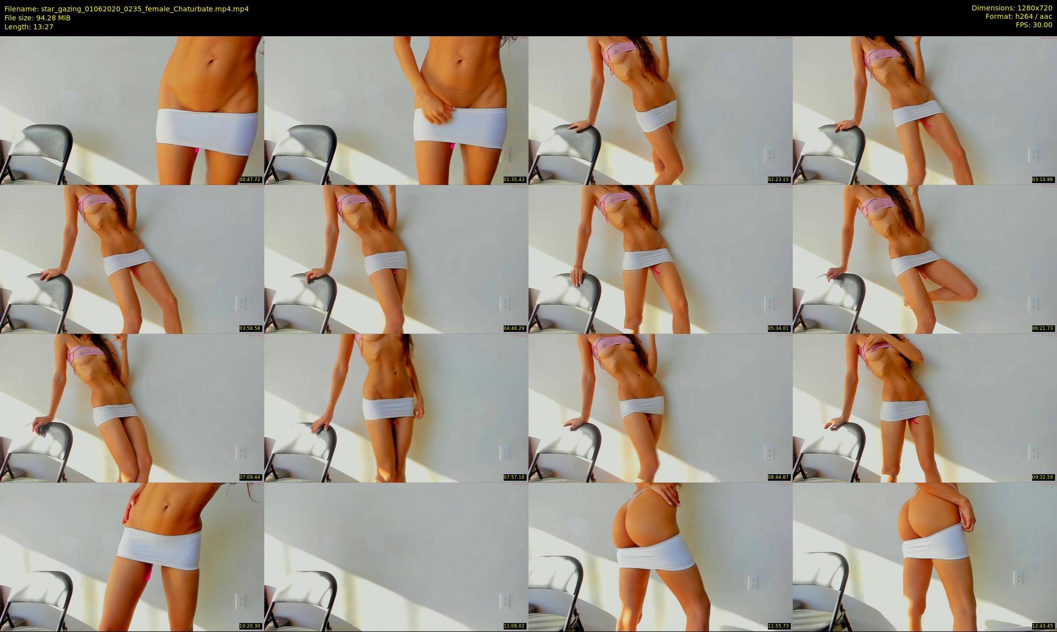 star_gazing — 14 minute Chaturbate female cam show recording, 720p, Jun 1, 2020