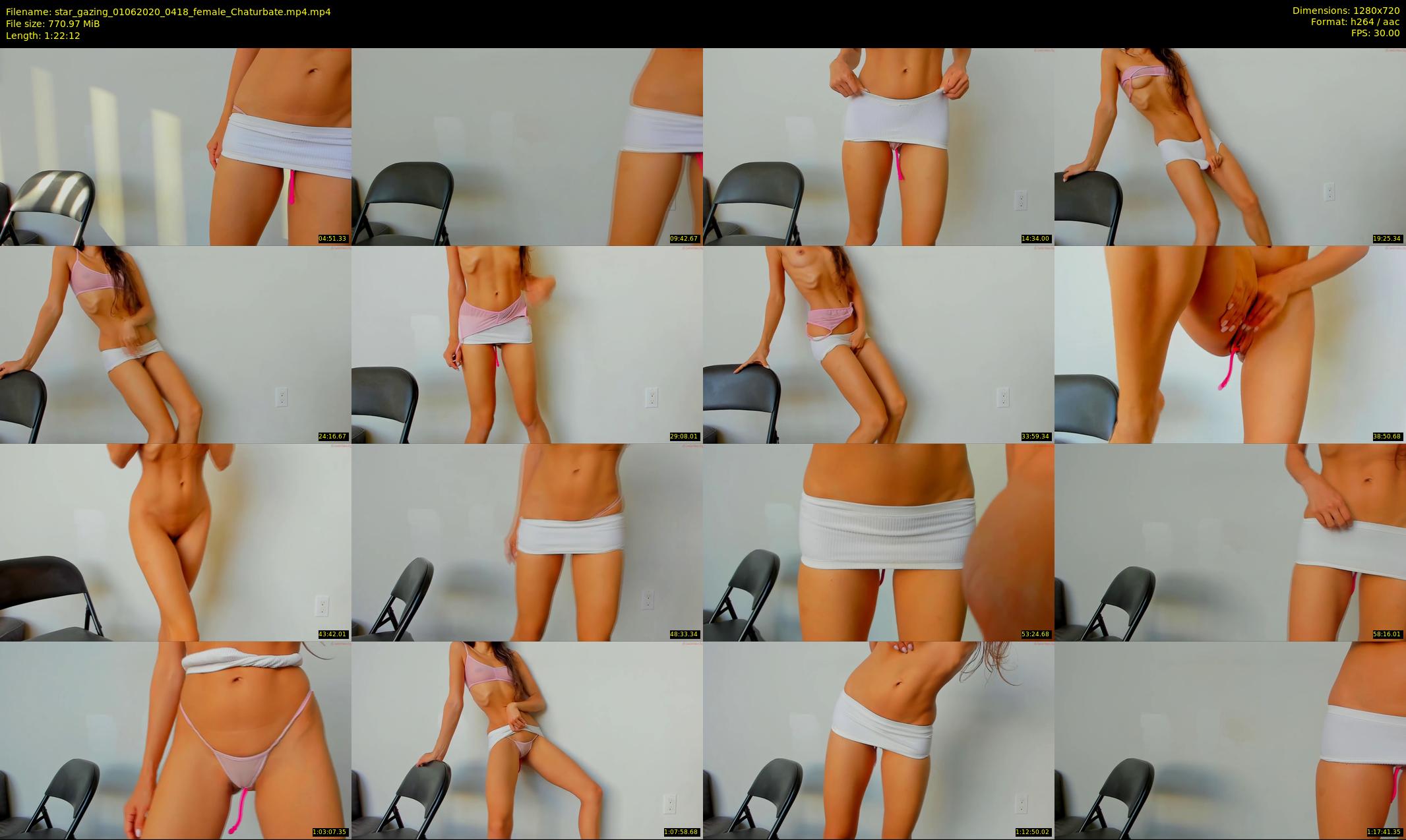 star_gazing — 83 minute Chaturbate female cam show recording, 720p, Jun 1, 2020