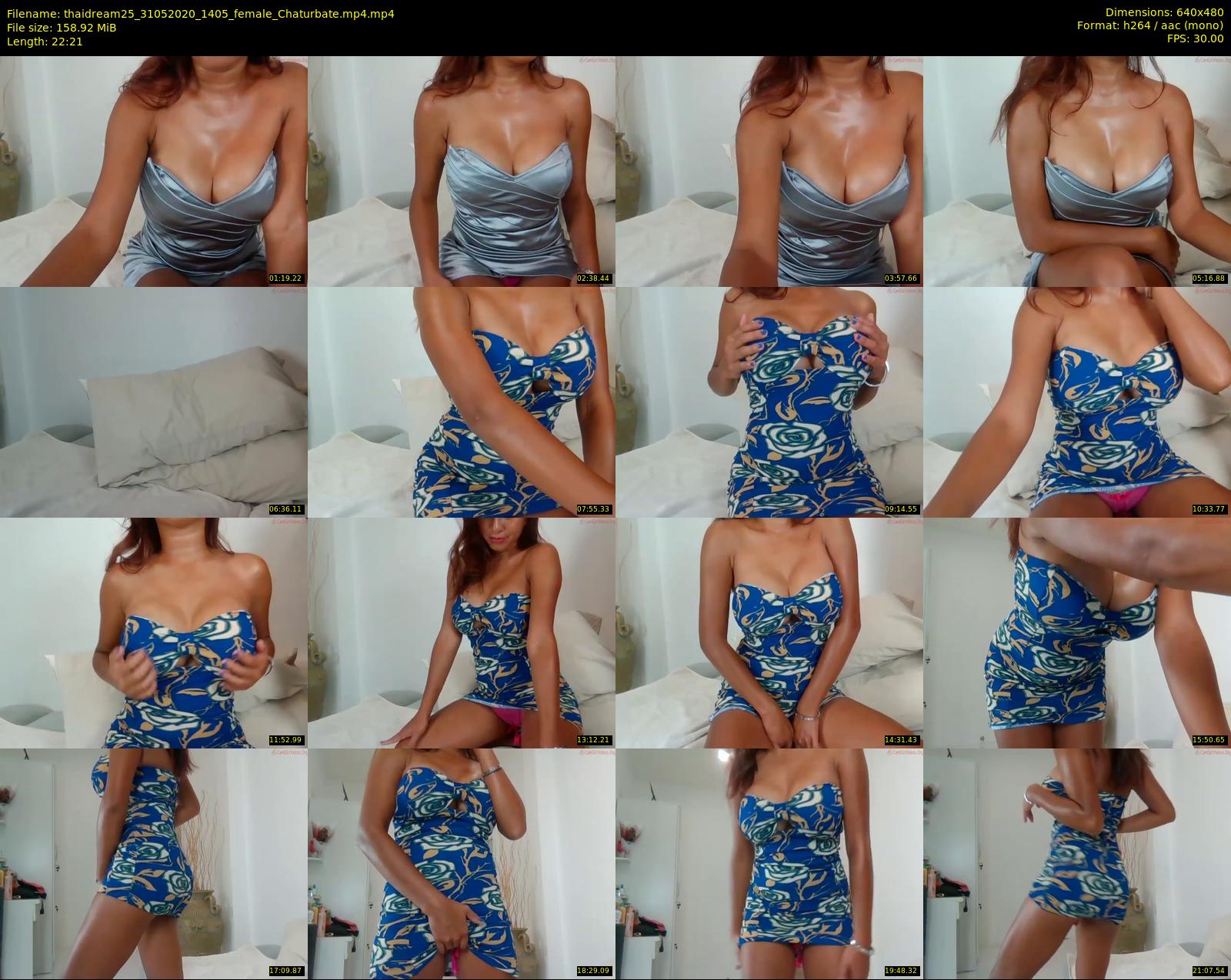 thaidream25 — 23 minute Chaturbate female cam show recording, 480p, May 31, 2020
