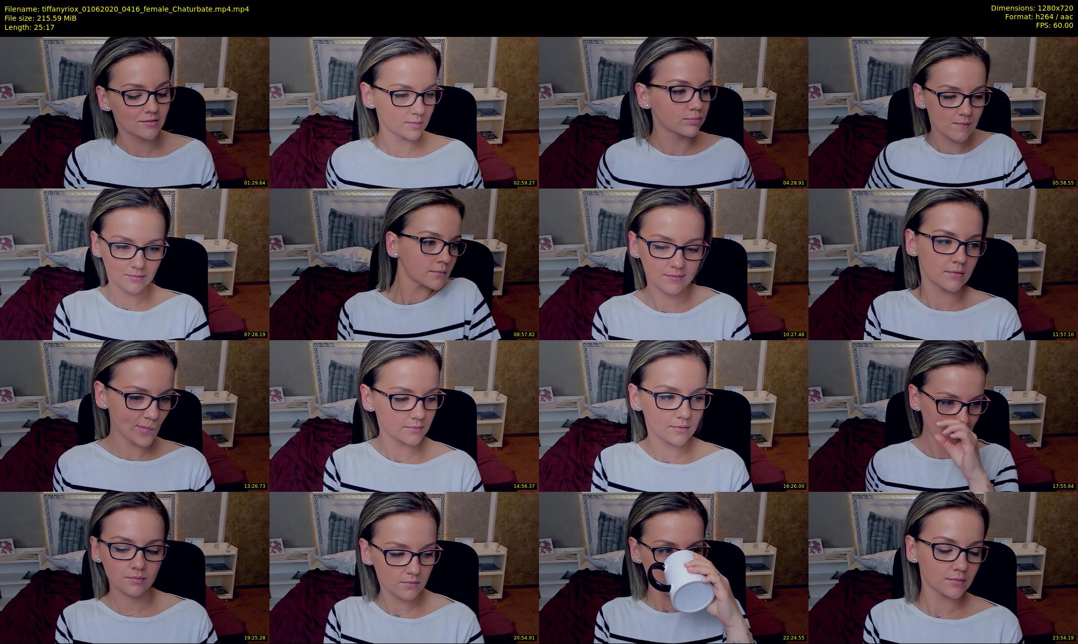 tiffanyriox — 26 minute Chaturbate female cam show recording, 720p, Jun 1, 2020