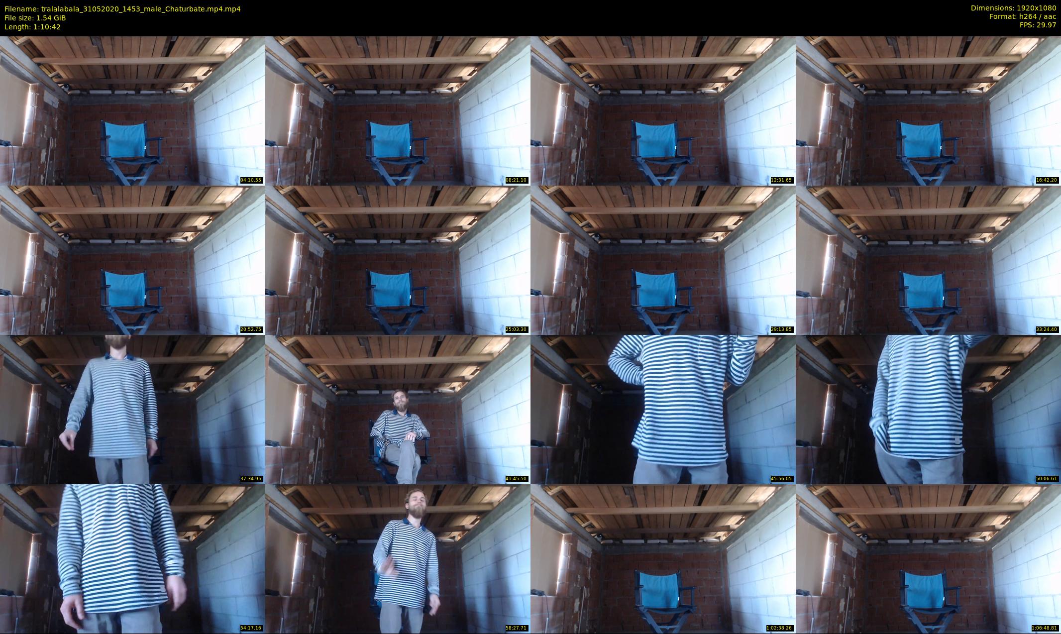tralalabala — 71 minute Chaturbate male cam show recording, 1080p, May 31, 2020