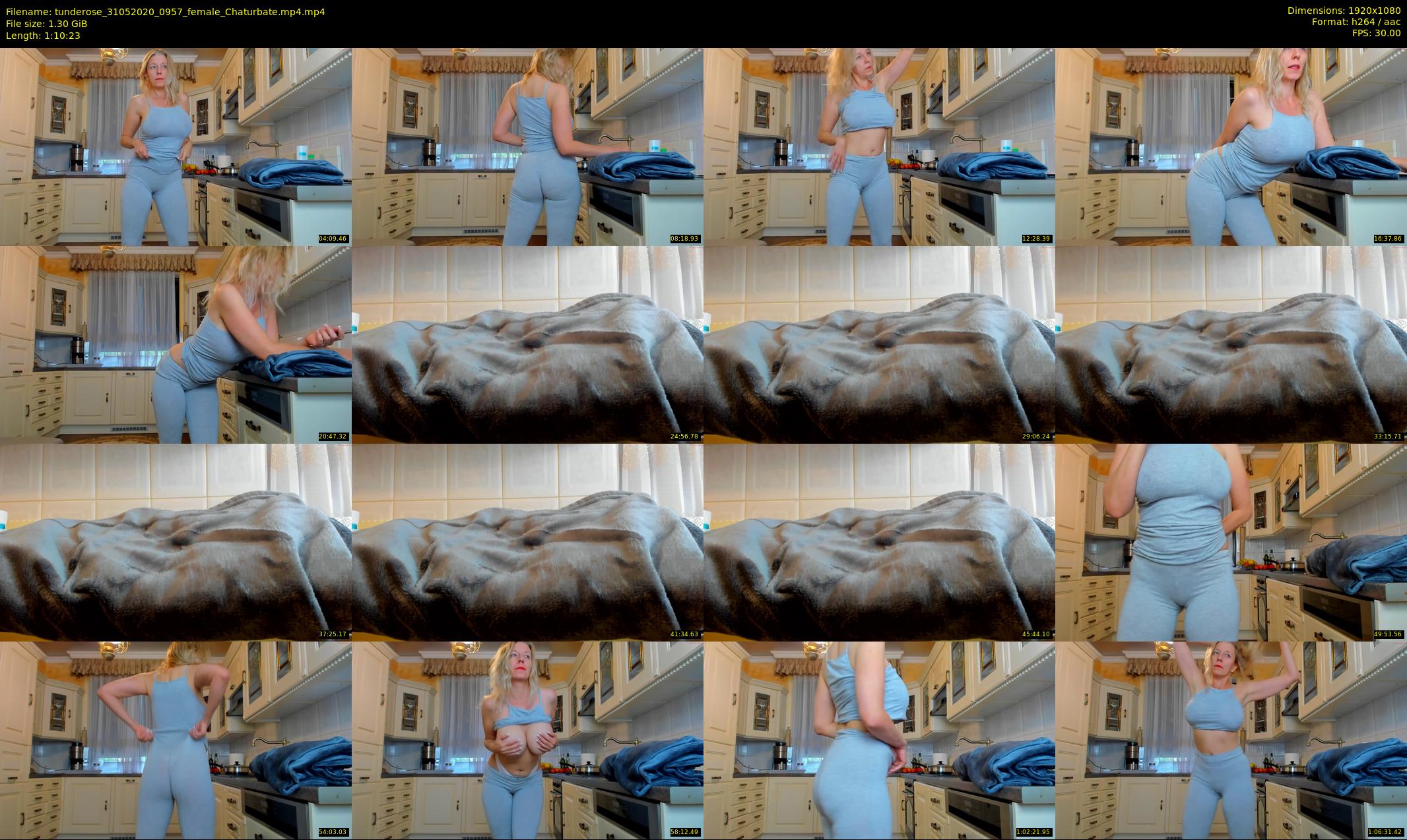 tunderose — 71 minute Chaturbate female cam show recording, 1080p, May 31, 2020