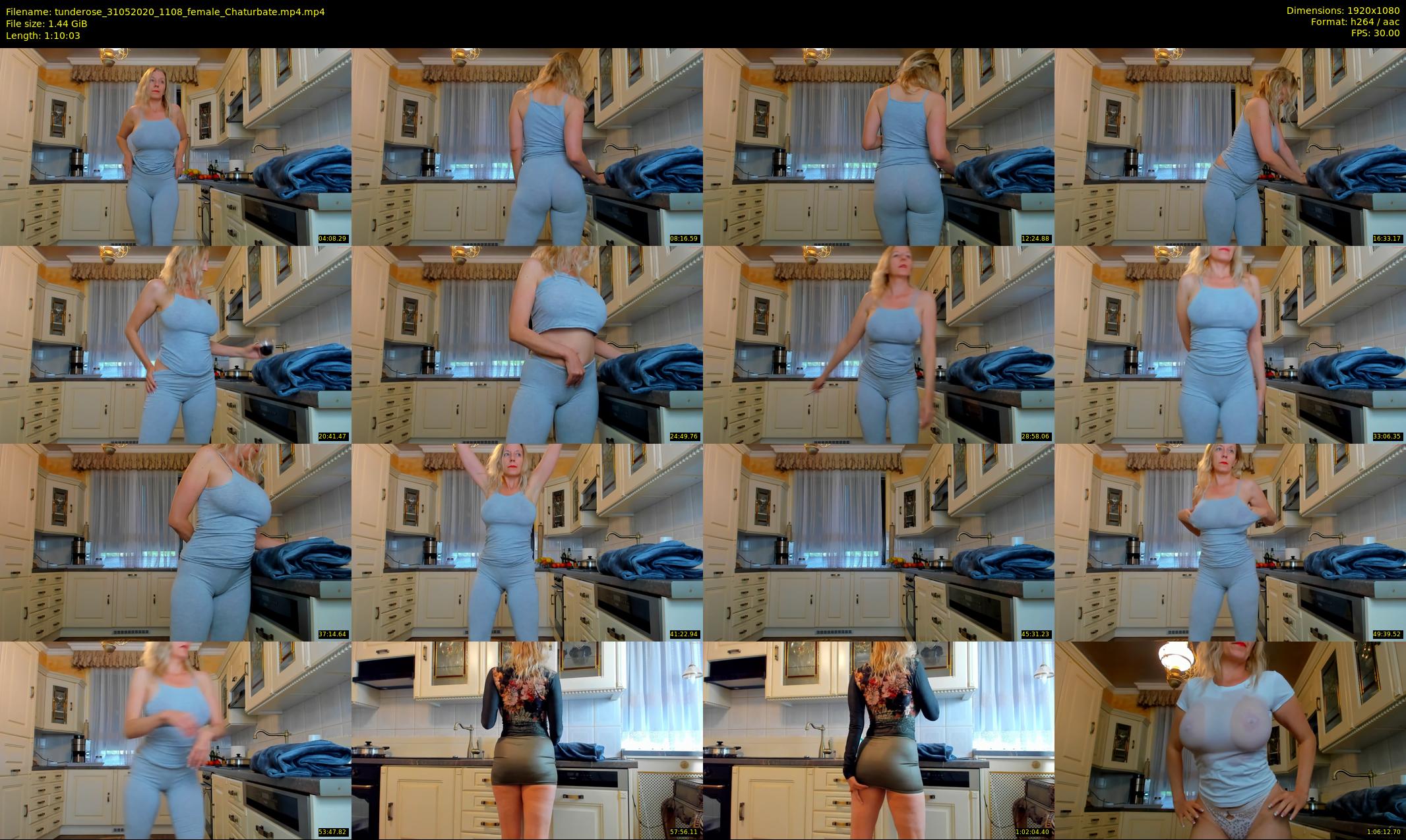 tunderose — 71 minute Chaturbate female cam show recording, 1080p, May 31, 2020