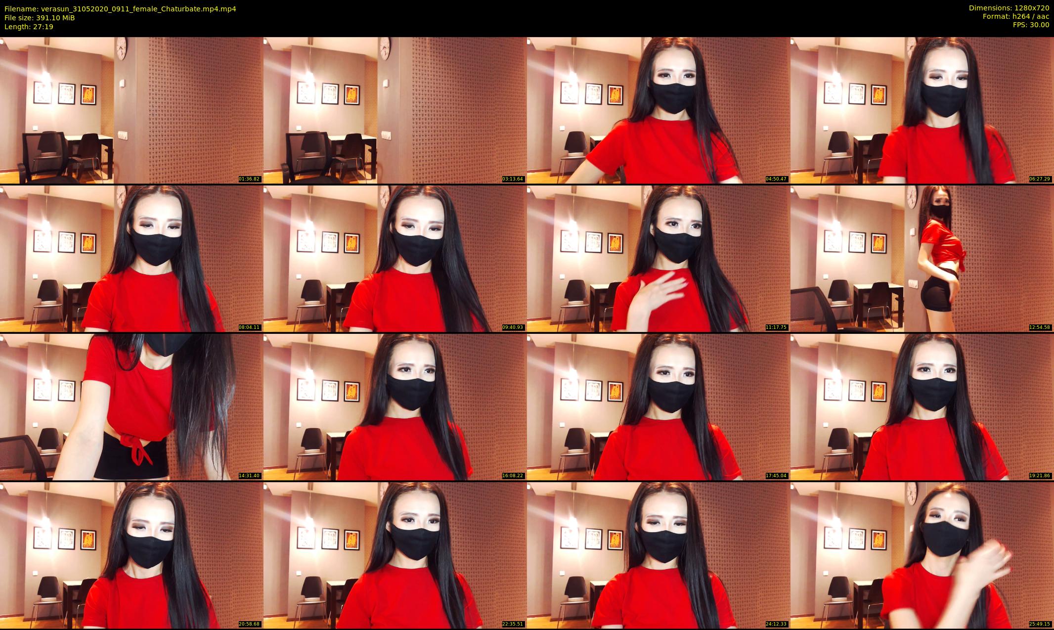 verasun — 28 minute Chaturbate female cam show recording, 720p, May 31, 2020
