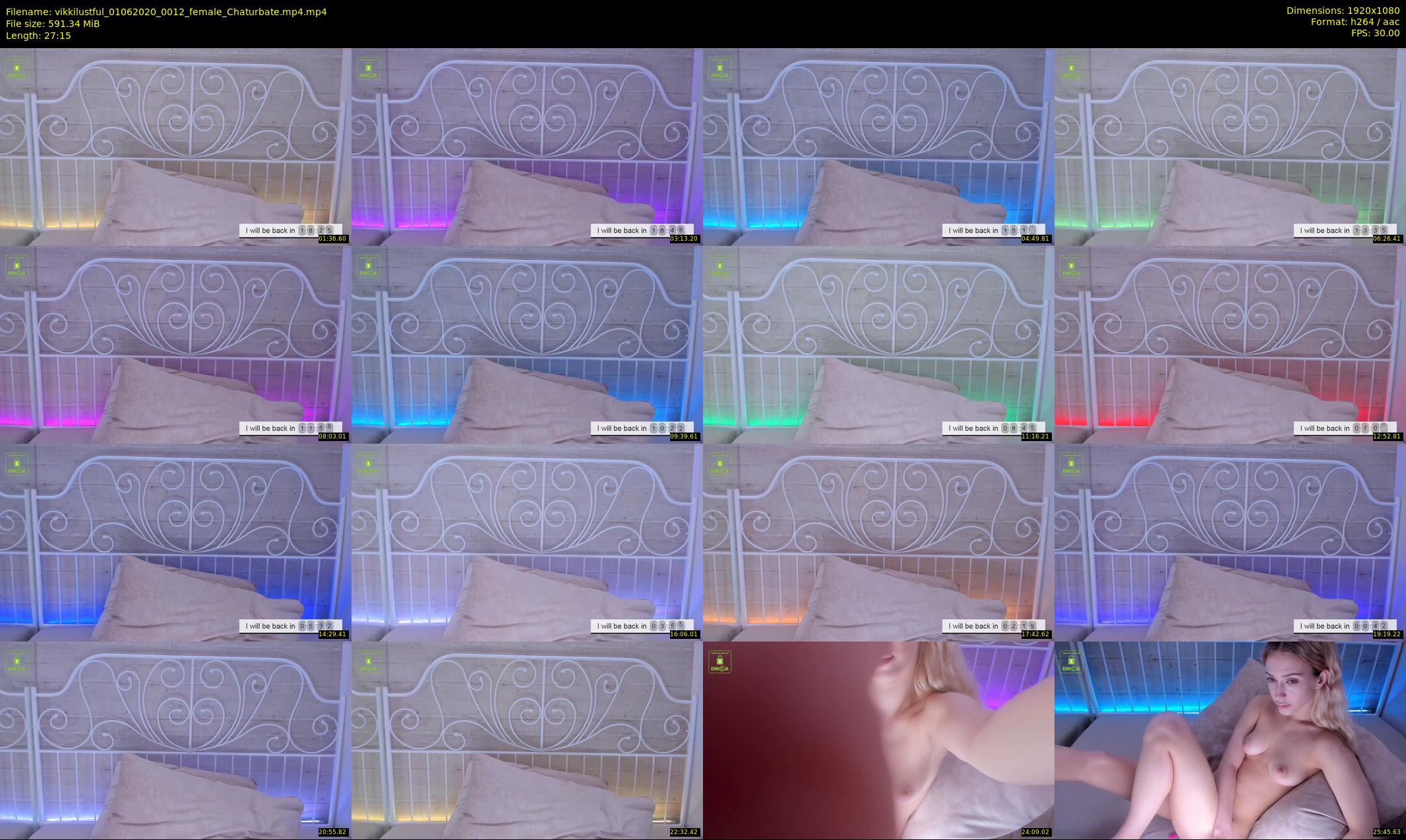 vikkilustful — 28 minute Chaturbate female cam show recording, 1080p, Jun 1, 2020