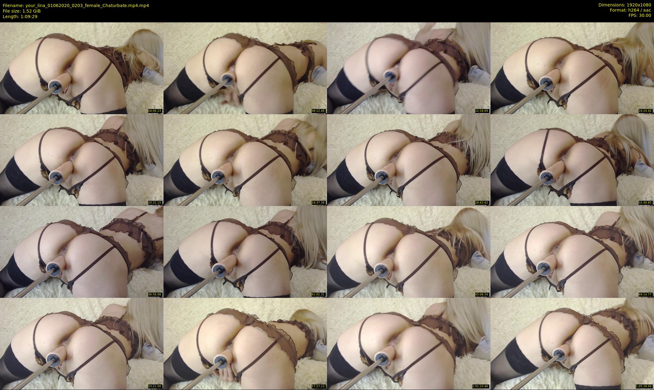your_lina — 70 minute Chaturbate female cam show recording, 1080p, Jun 1, 2020