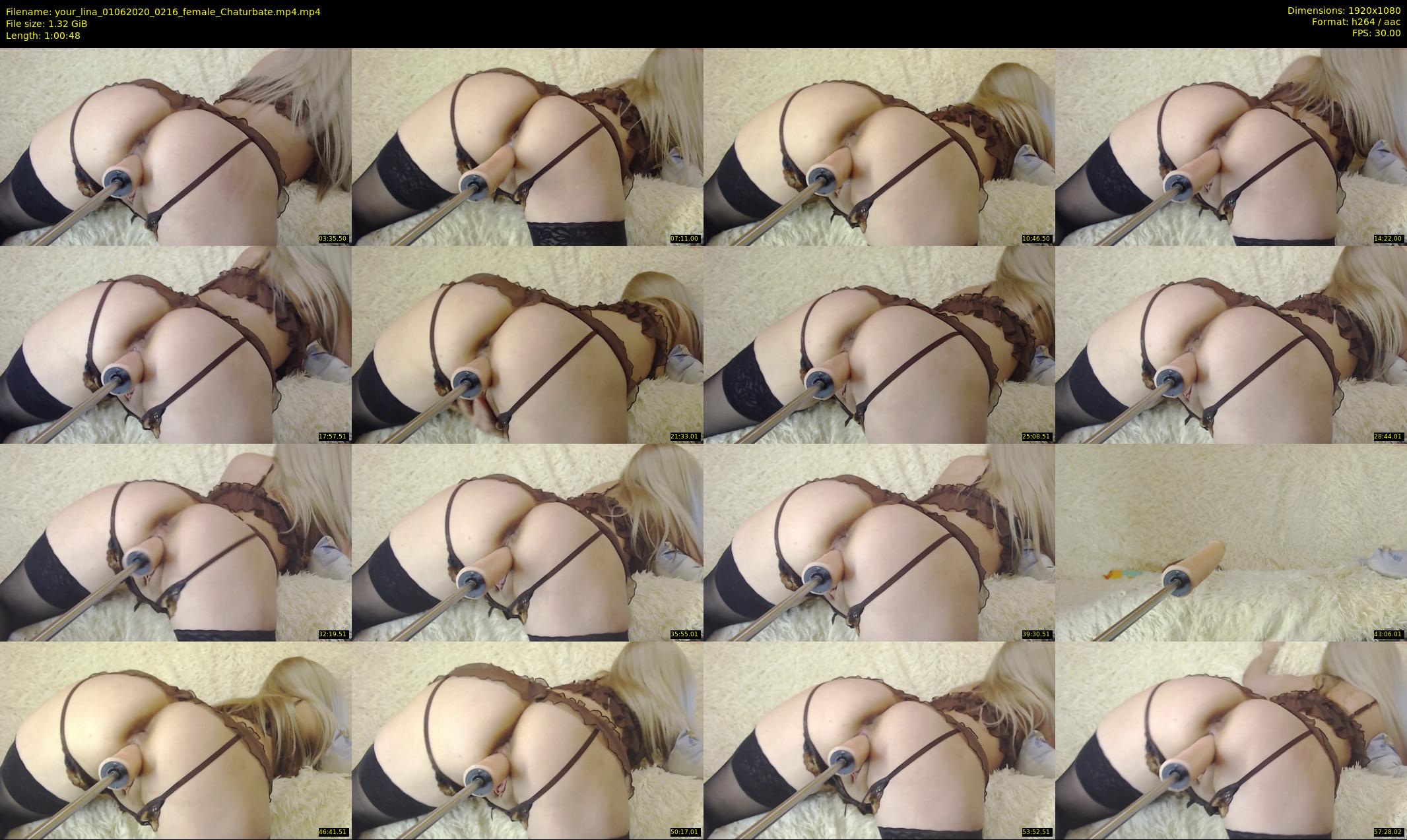 your_lina — 61 minute Chaturbate female cam show recording, 1080p, Jun 1, 2020