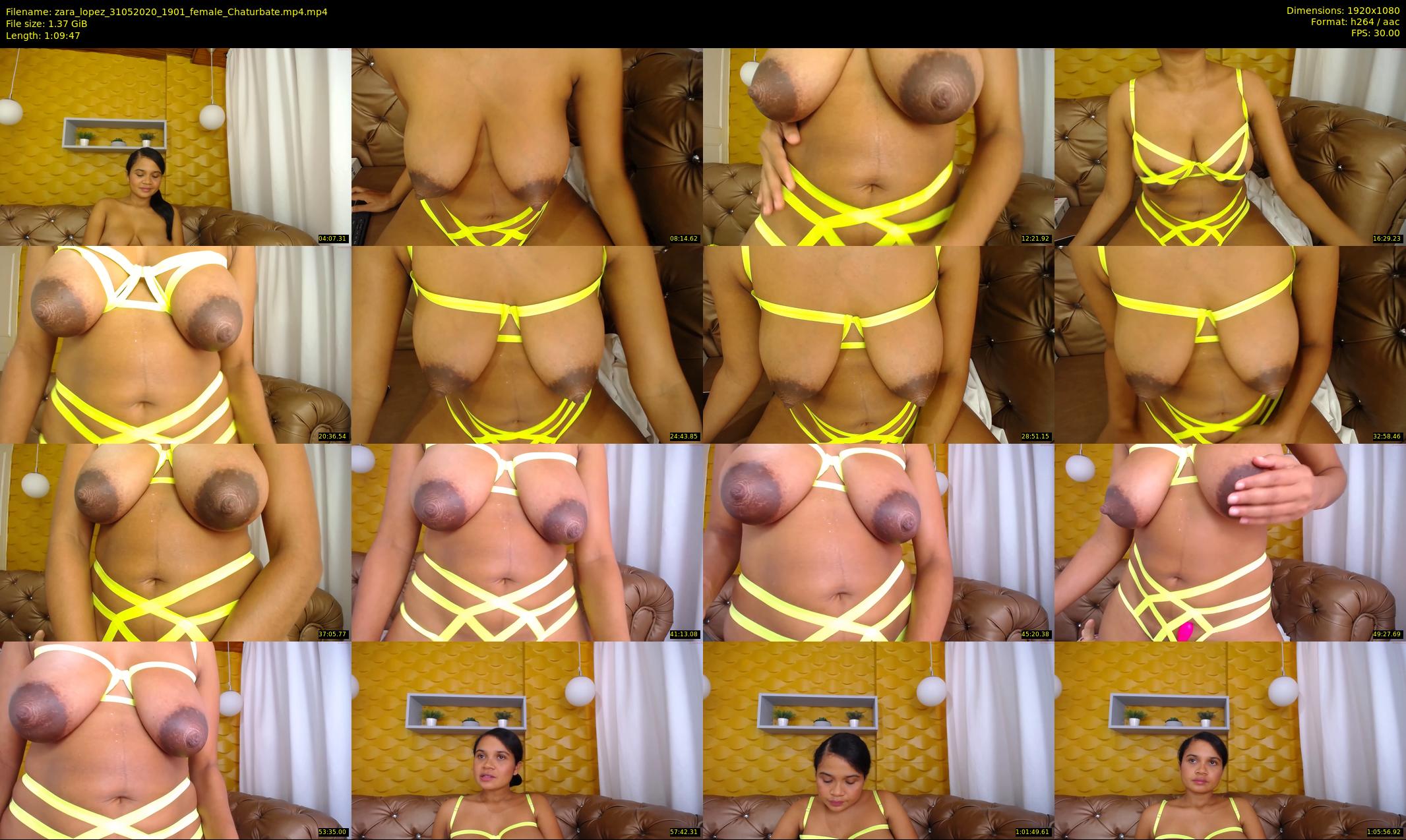 zara_lopez — 70 minute Chaturbate female cam show recording, 1080p, May 31, 2020