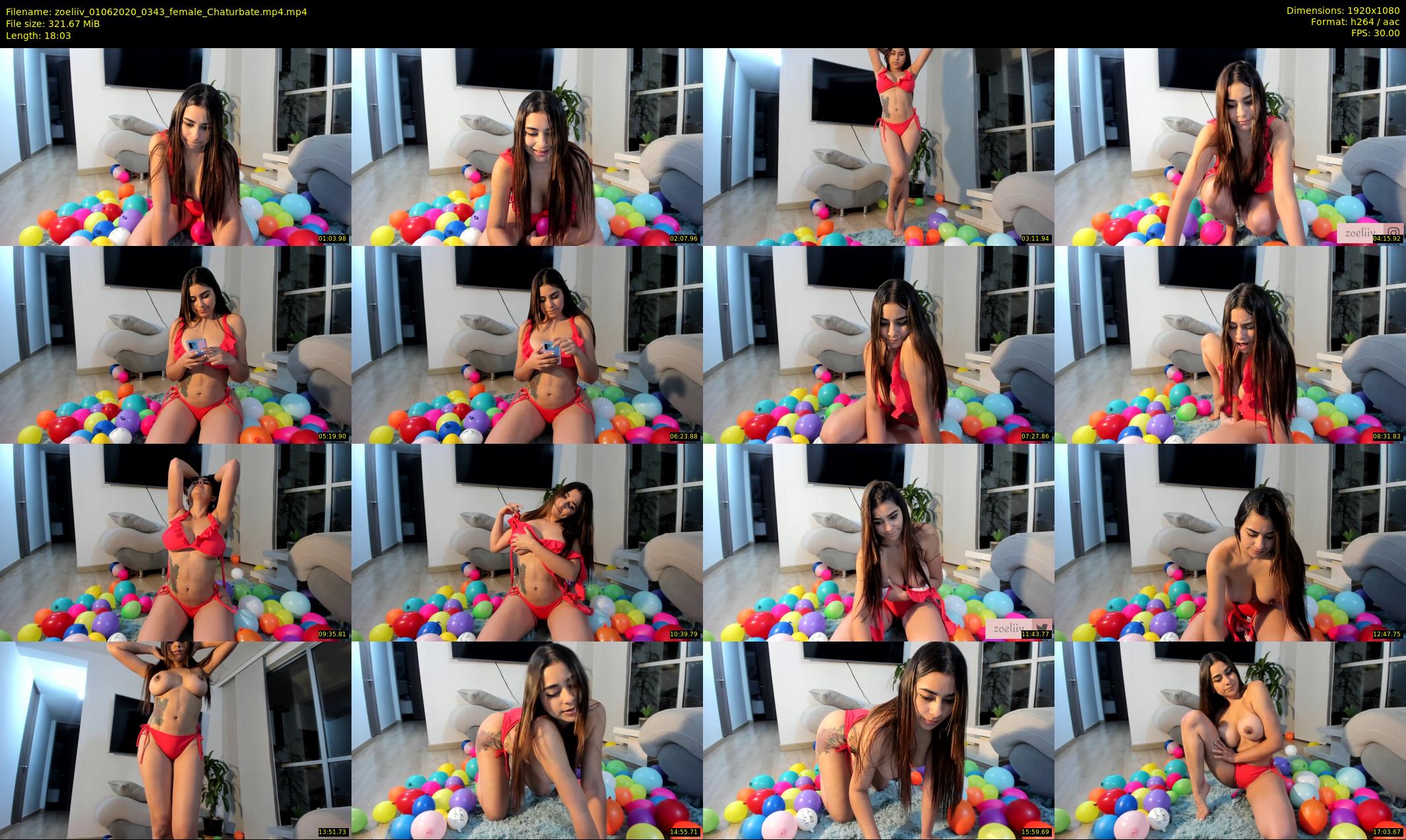 zoeliiv — 19 minute Chaturbate female cam show recording, 1080p, Jun 1, 2020