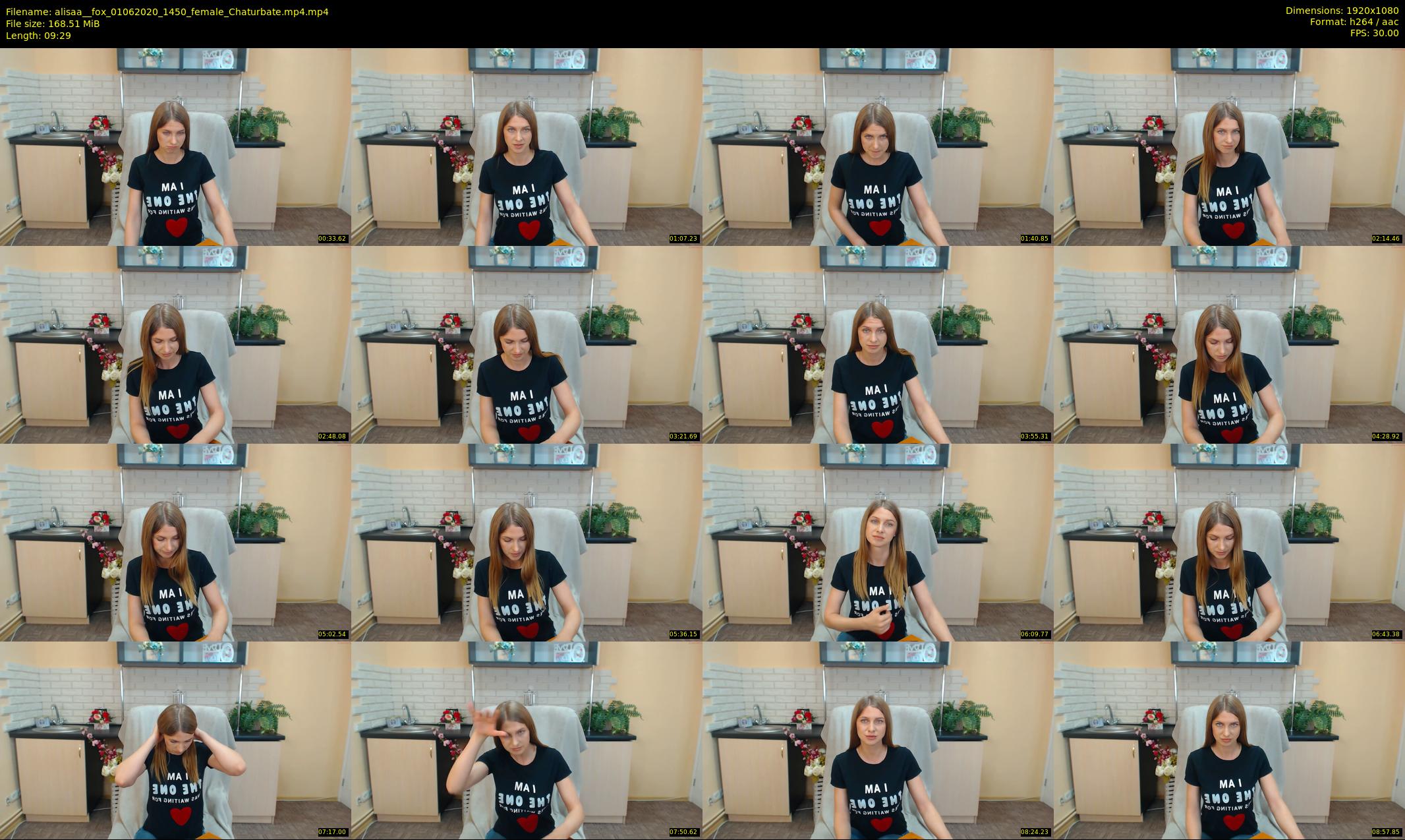 alisaa__fox — 10 minute Chaturbate female cam show recording, 1080p, Jun 1, 2020