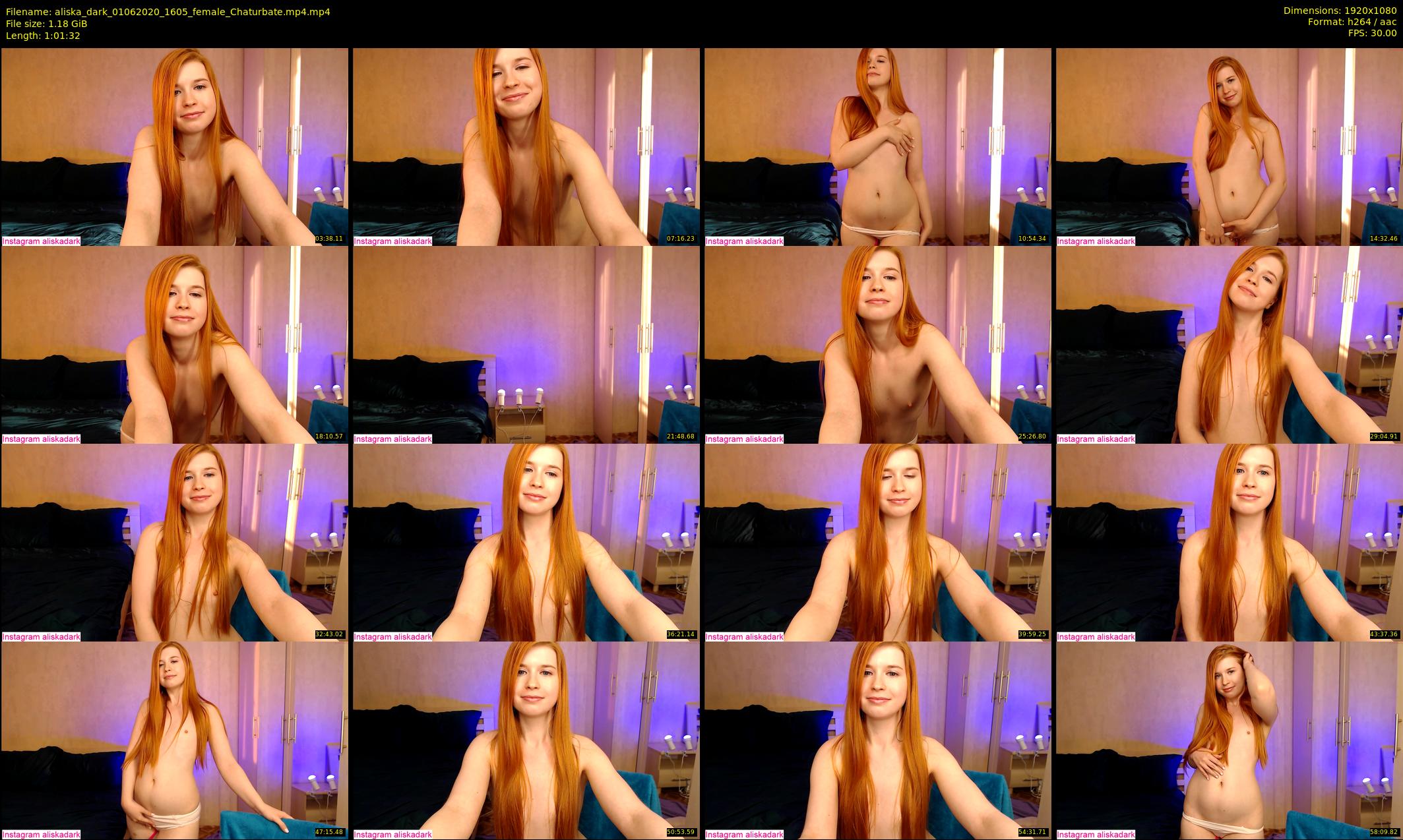 aliska_dark — 62 minute Chaturbate female cam show recording, 1080p, Jun 1, 2020