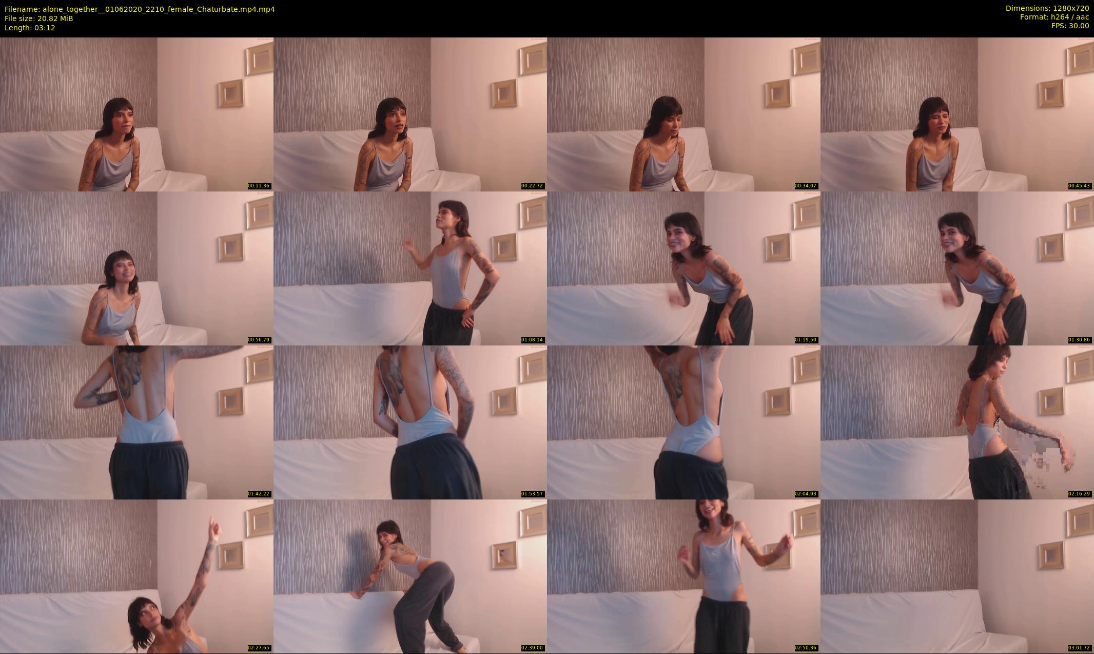 alone_together_ — 4 minute Chaturbate female cam show recording, 720p, Jun 1, 2020