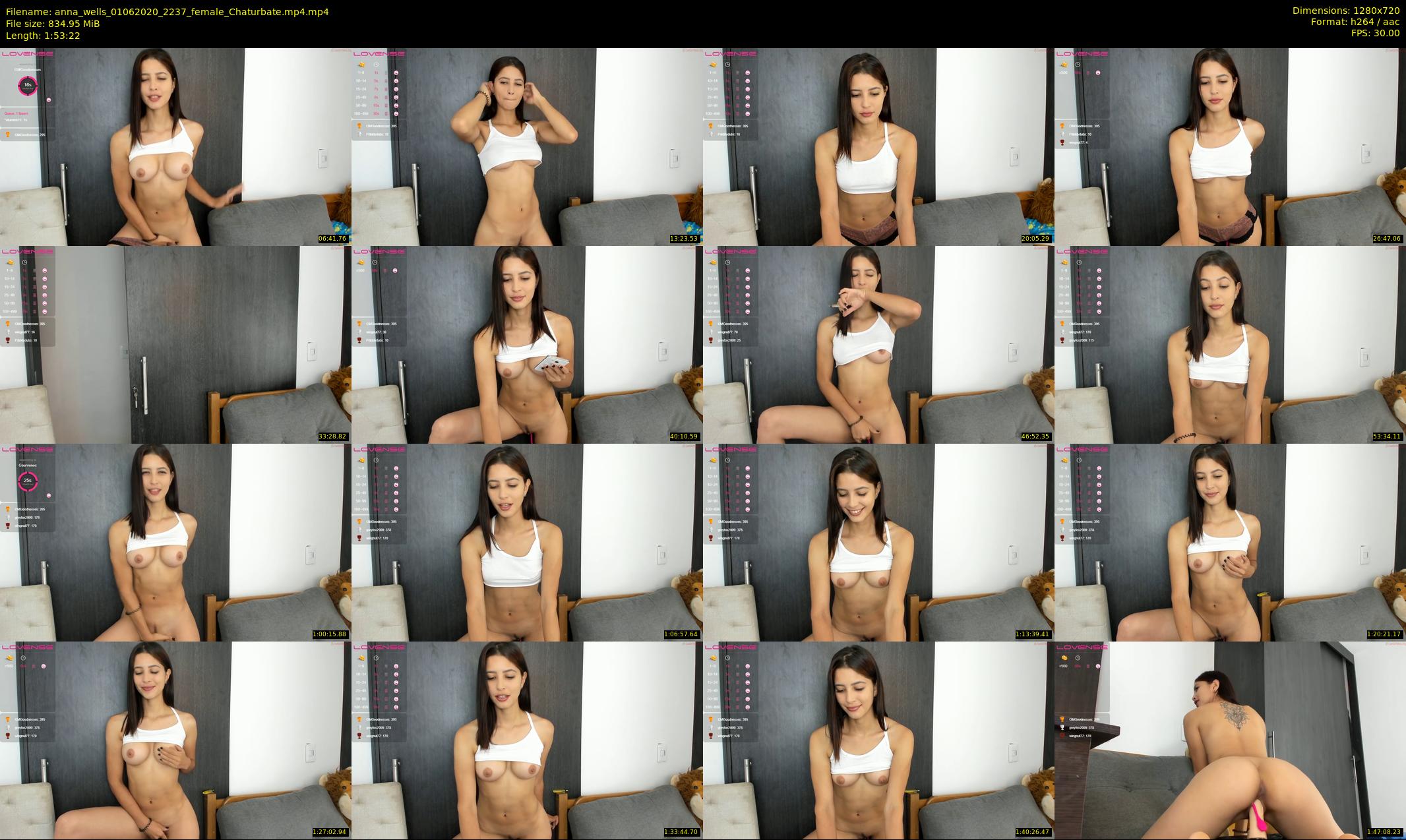 anna_wells — 114 minute Chaturbate female cam show recording, 720p, Jun 1, 2020