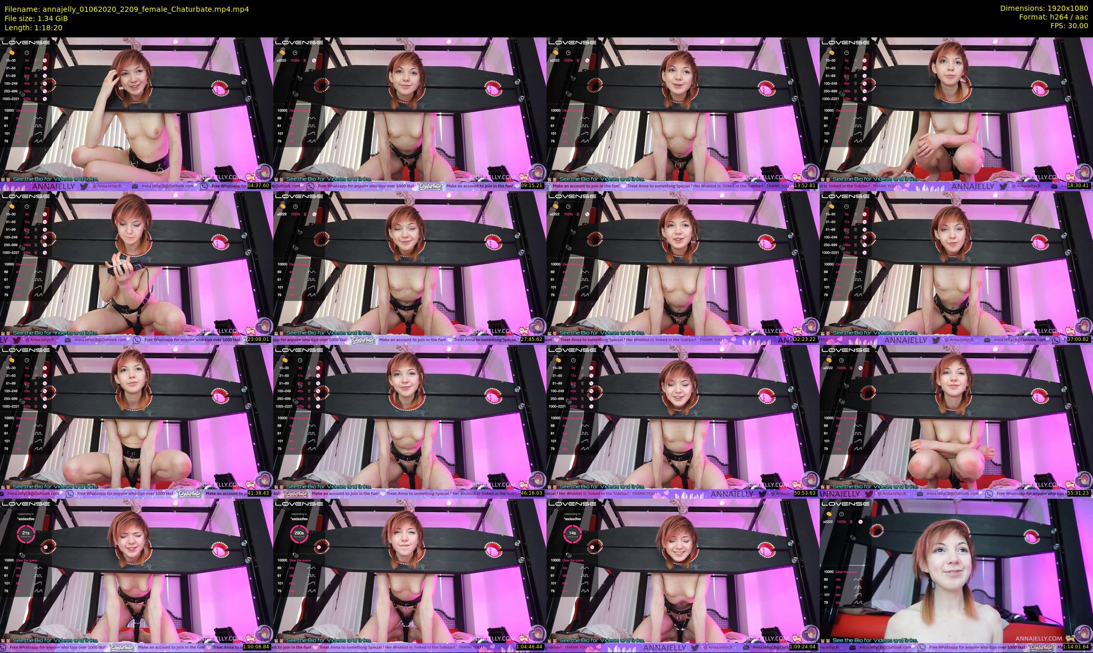 annajelly — 79 minute Chaturbate couple cam show recording, 1080p, Jun 1, 2020