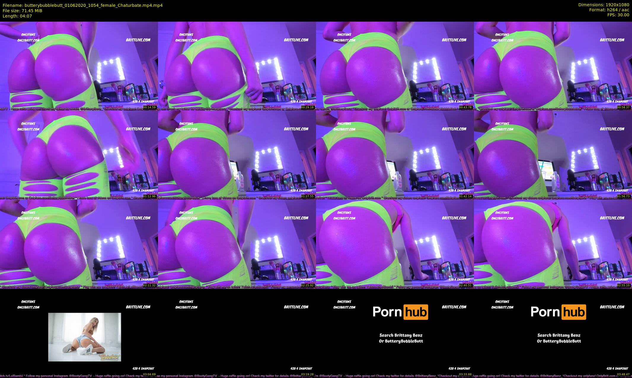 butterybubblebutt — 5 minute Chaturbate couple cam show recording, 1080p, Jun 1, 2020