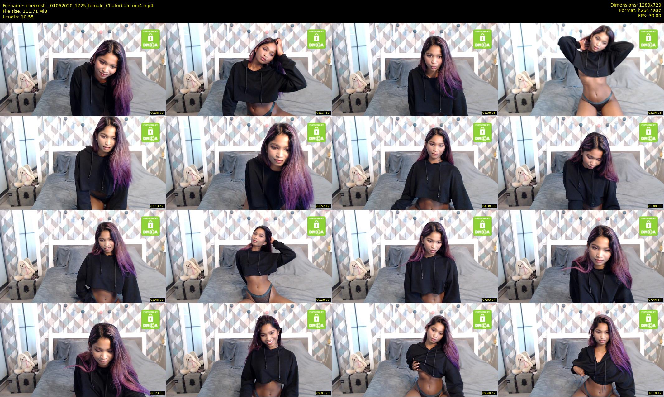 cherrrish_ — 11 minute Chaturbate female cam show recording, 720p, Jun 1, 2020