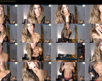cique_black — 53 minute Chaturbate female cam show recording, 720p, Jun 1, 2020