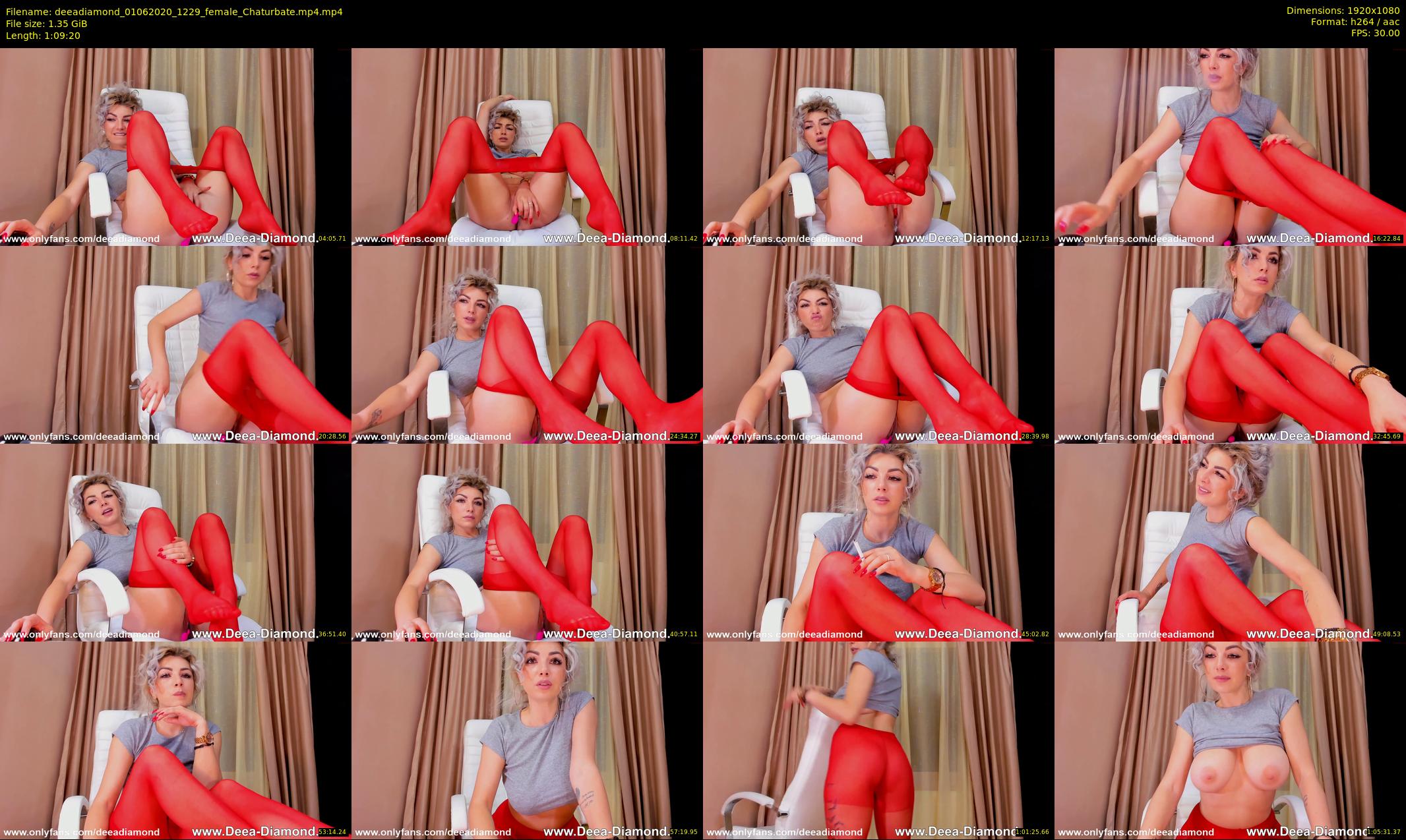 deeadiamond — 70 minute Chaturbate female cam show recording, 1080p, Jun 1, 2020