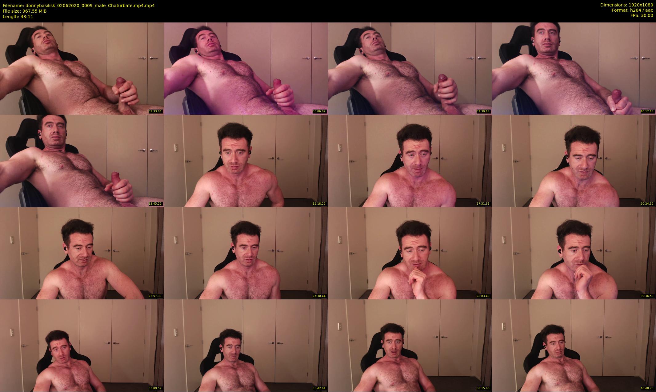 donnybasilisk — 44 minute Chaturbate male cam show recording, 1080p, Jun 2, 2020