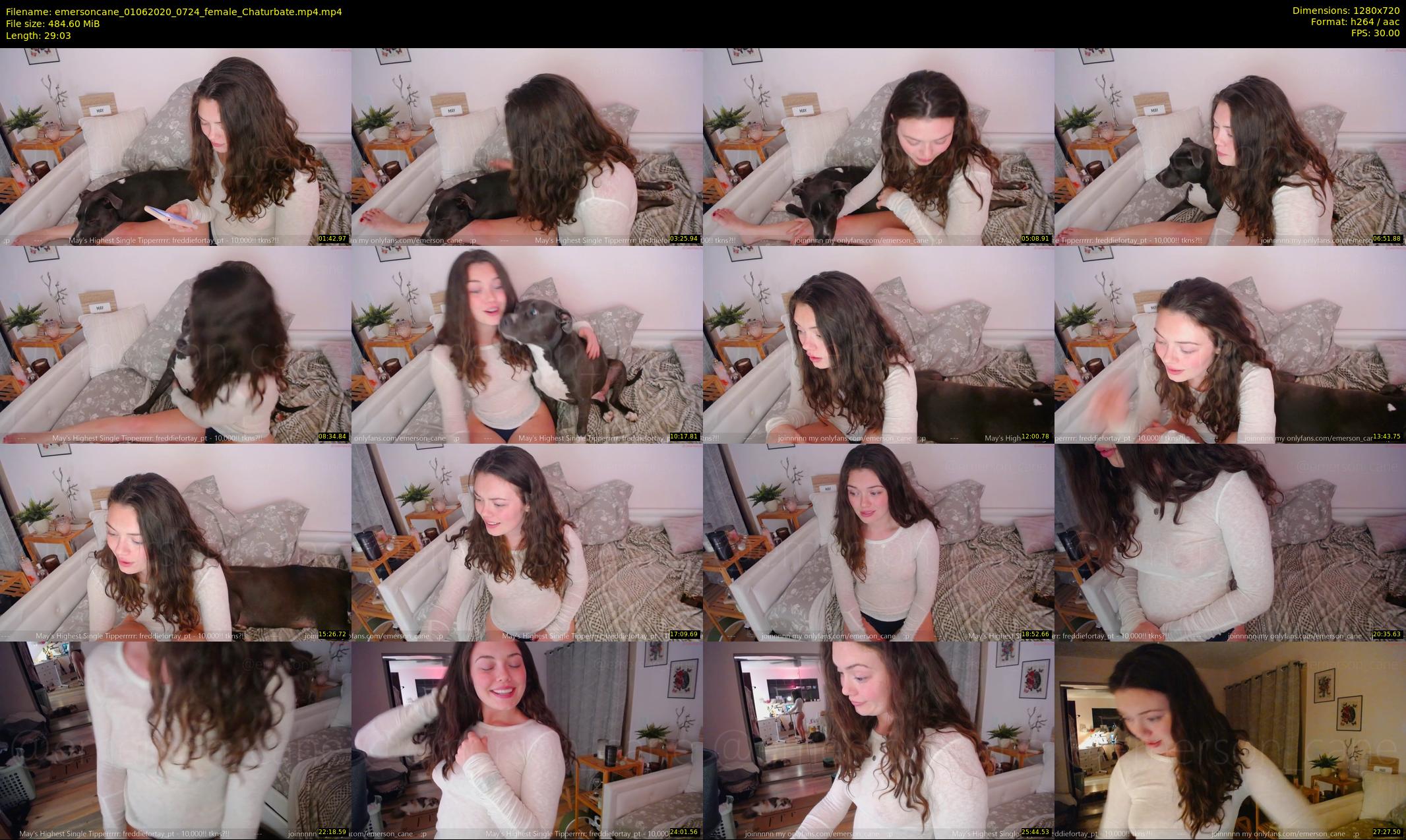 emersoncane — 30 minute Chaturbate female cam show recording, 720p, Jun 1, 2020