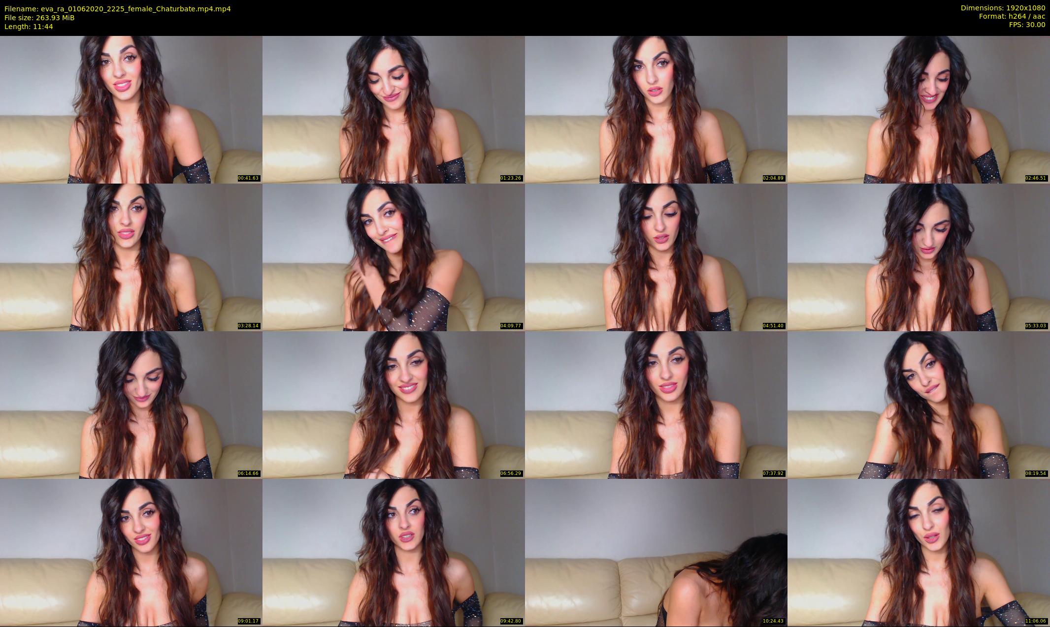 eva_ra — 12 minute Chaturbate female cam show recording, 1080p, Jun 1, 2020