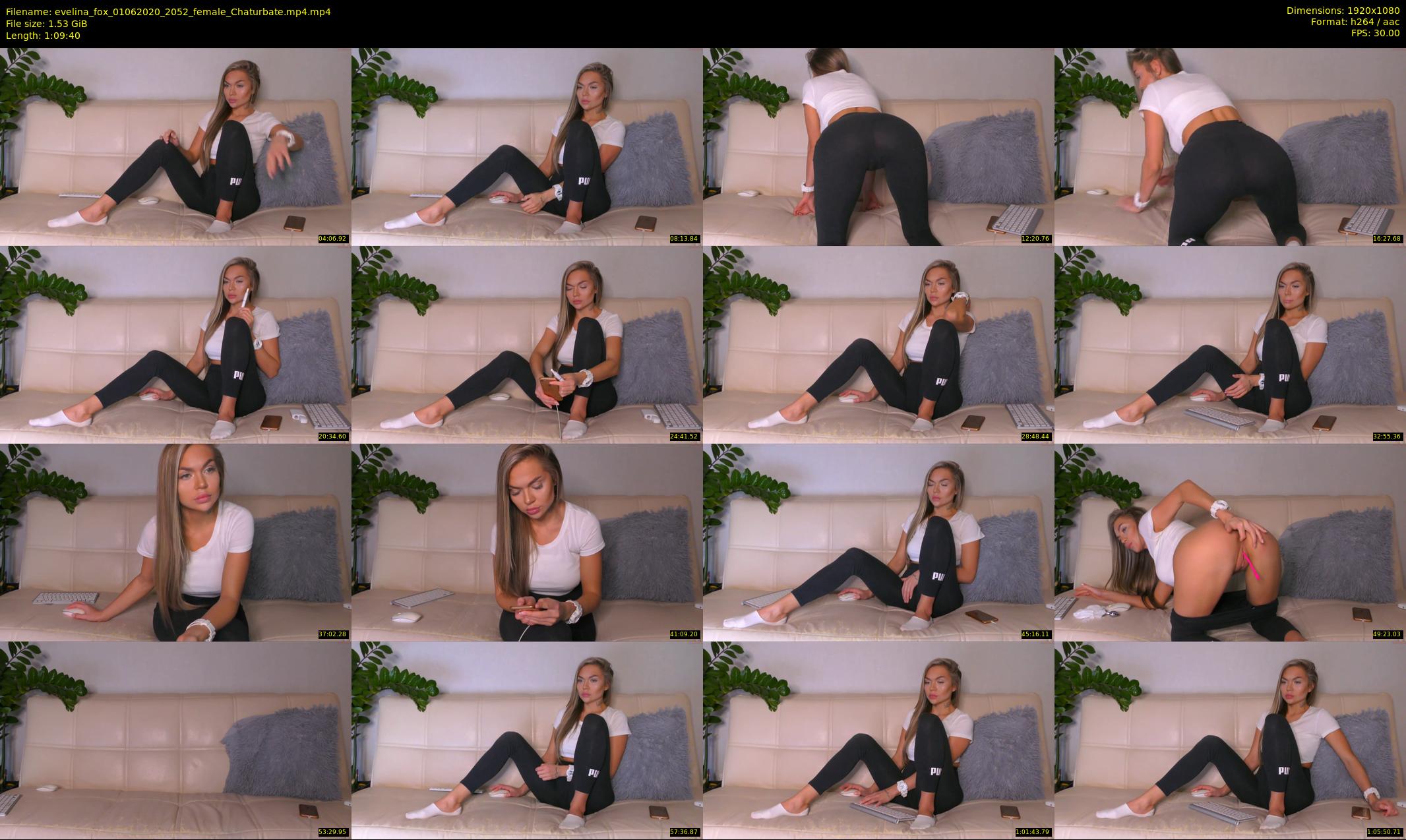 evelina_fox — 70 minute Chaturbate female cam show recording, 1080p, Jun 1, 2020