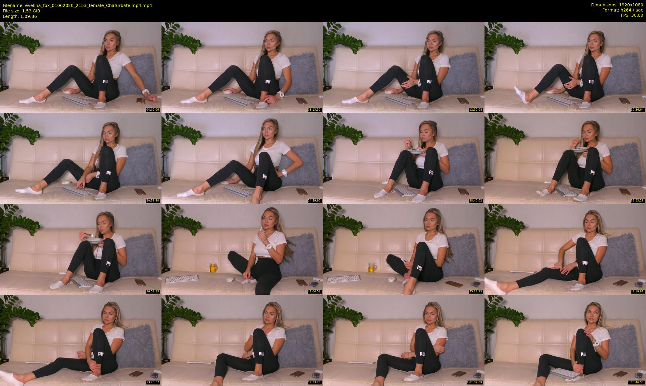 evelina_fox — 70 minute Chaturbate female cam show recording, 1080p, Jun 1, 2020