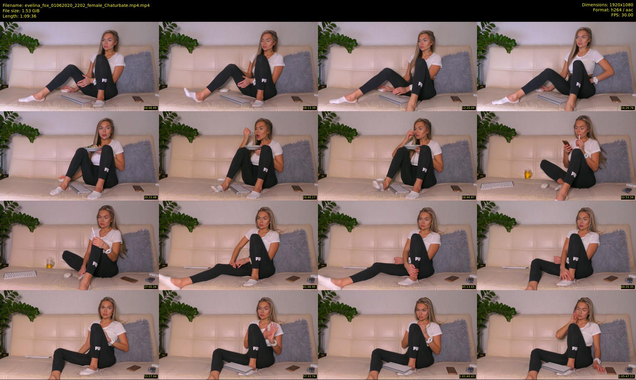 evelina_fox — 70 minute Chaturbate female cam show recording, 1080p, Jun 1, 2020
