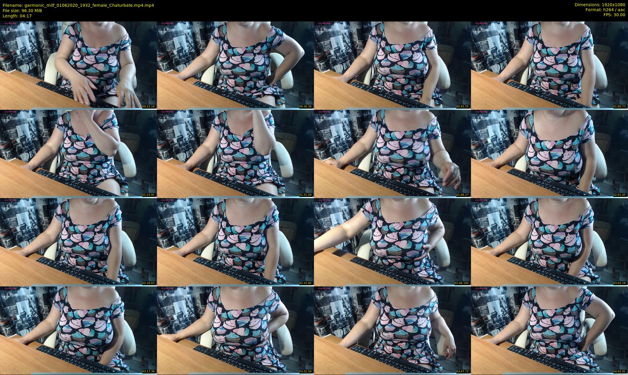 garmonic_milf — 5 minute Chaturbate female cam show recording, 1080p, Jun 1, 2020